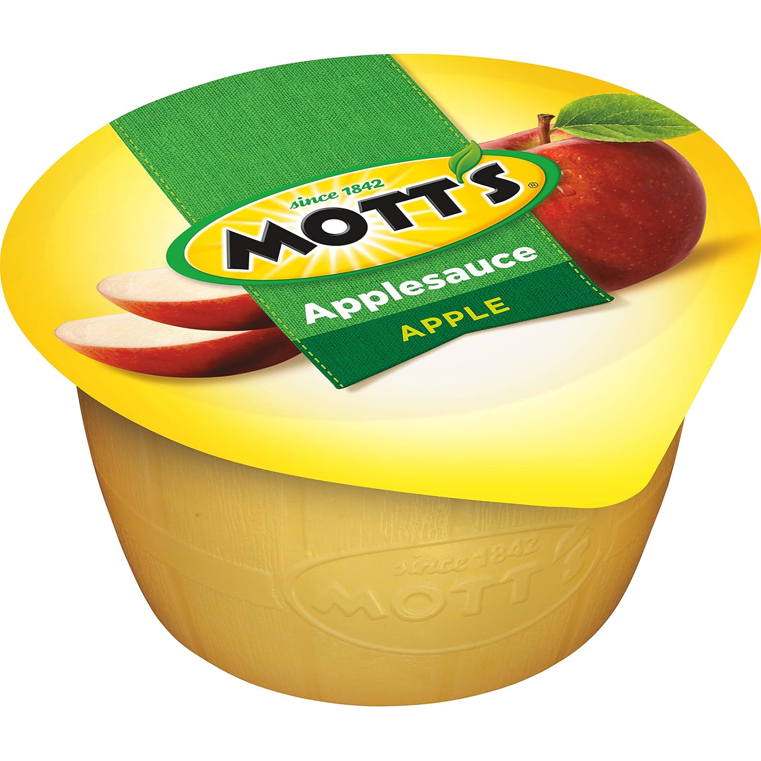 Mott's Applesauce, 4 Oz Cups, 36 Count, No Artificial Flavors, Good Source of Vitamin C, Nutritious Option for The Whole Family