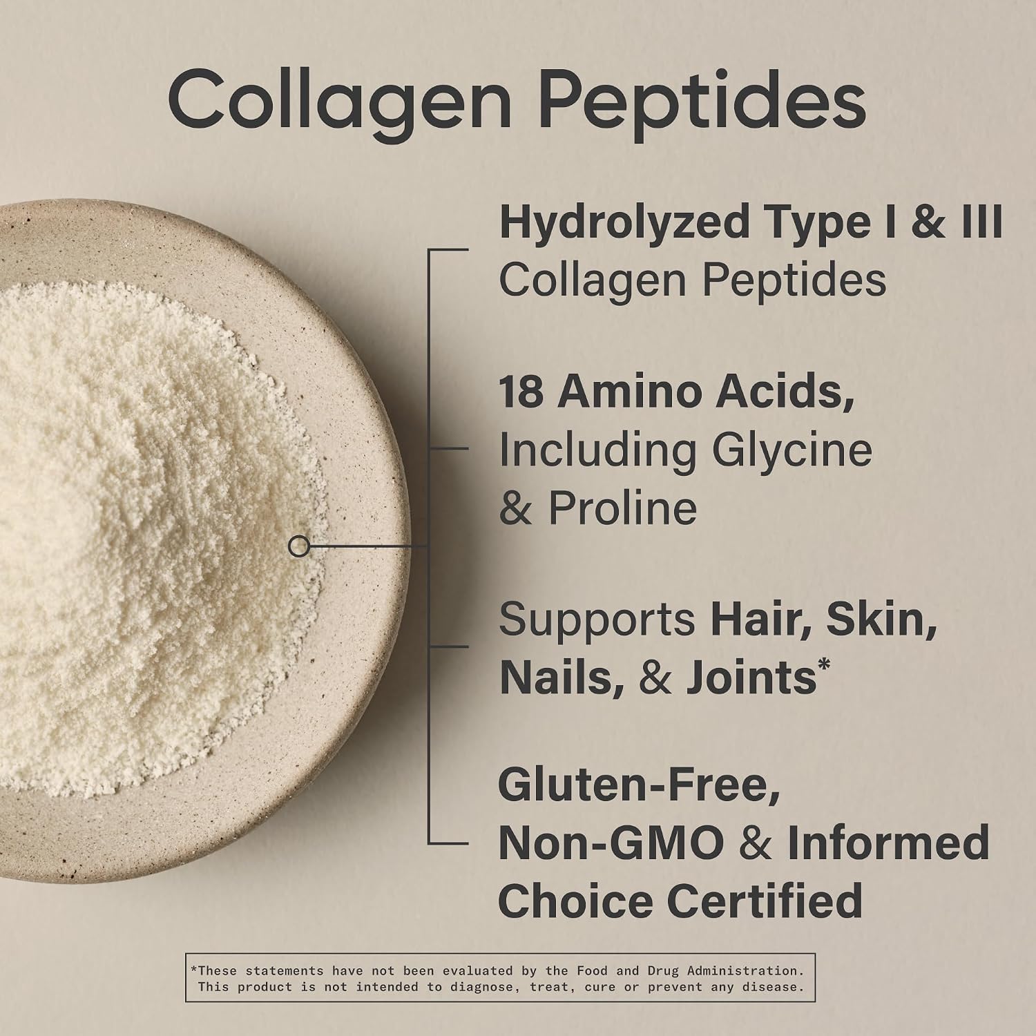 Sports Research® Collagen Peptides Protein Powder 16oz (Unflavored) | 11g Grass-Fed Collagen per Scoop · Hair, Skin & Joint Support · Easy to Mix in Coffee & Shakes - 41 Servings