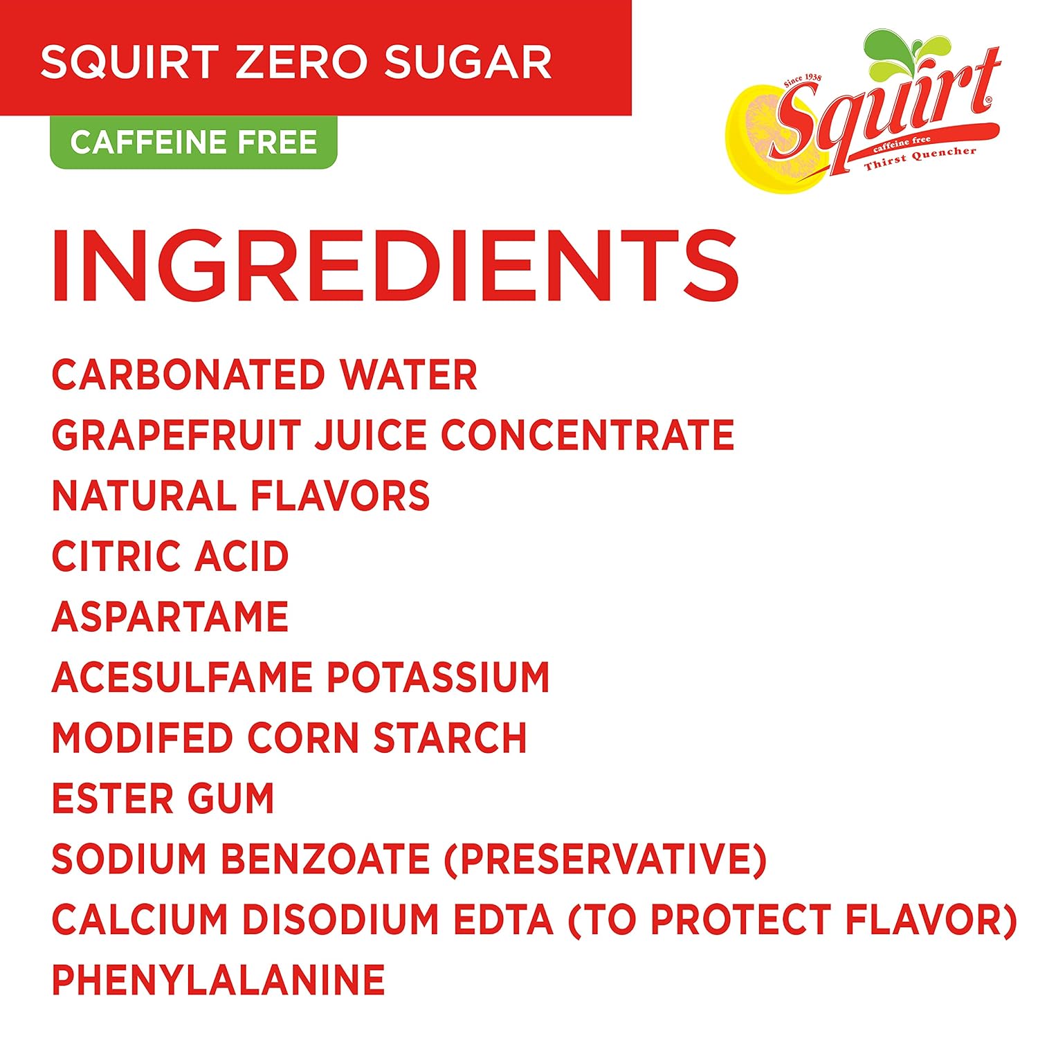 Squirt Soda, Grapefruit, 12 Fl Oz Cans, 12 Pack
