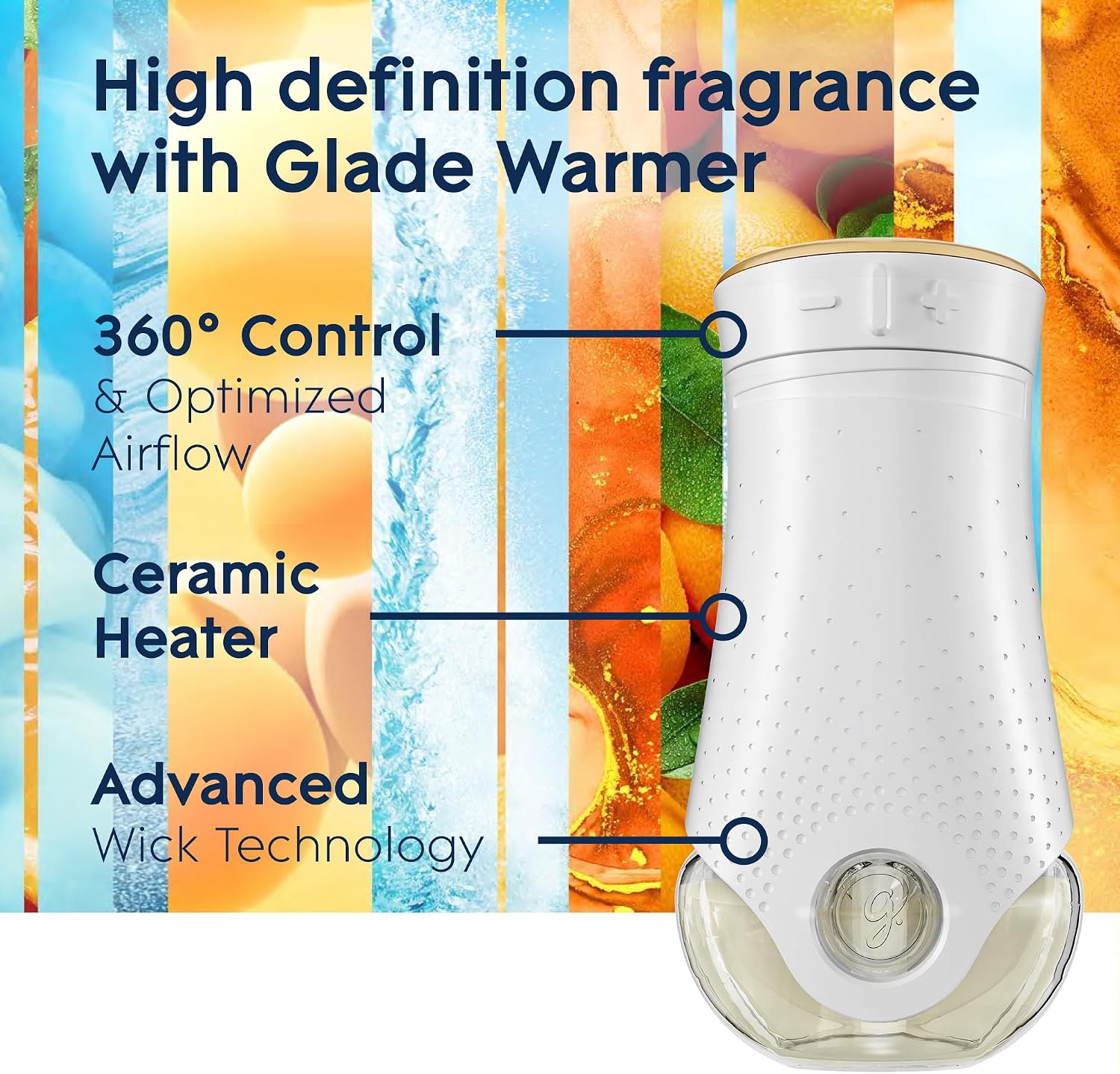 Glade PlugIns Refills Air Freshener, Scented and Essential Oils for Home and Bathroom, Tranquil Lavender & Aloe, 1.34 Fl Oz, 2 Count