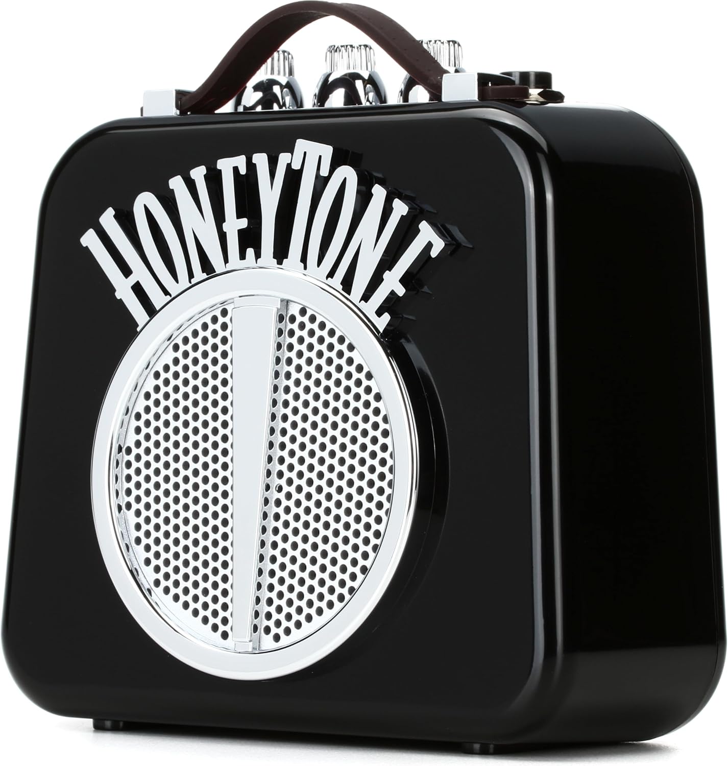 Danelectro Honeytone N-10 Guitar Mini Amp, Black with belt clip | Includes belt clip