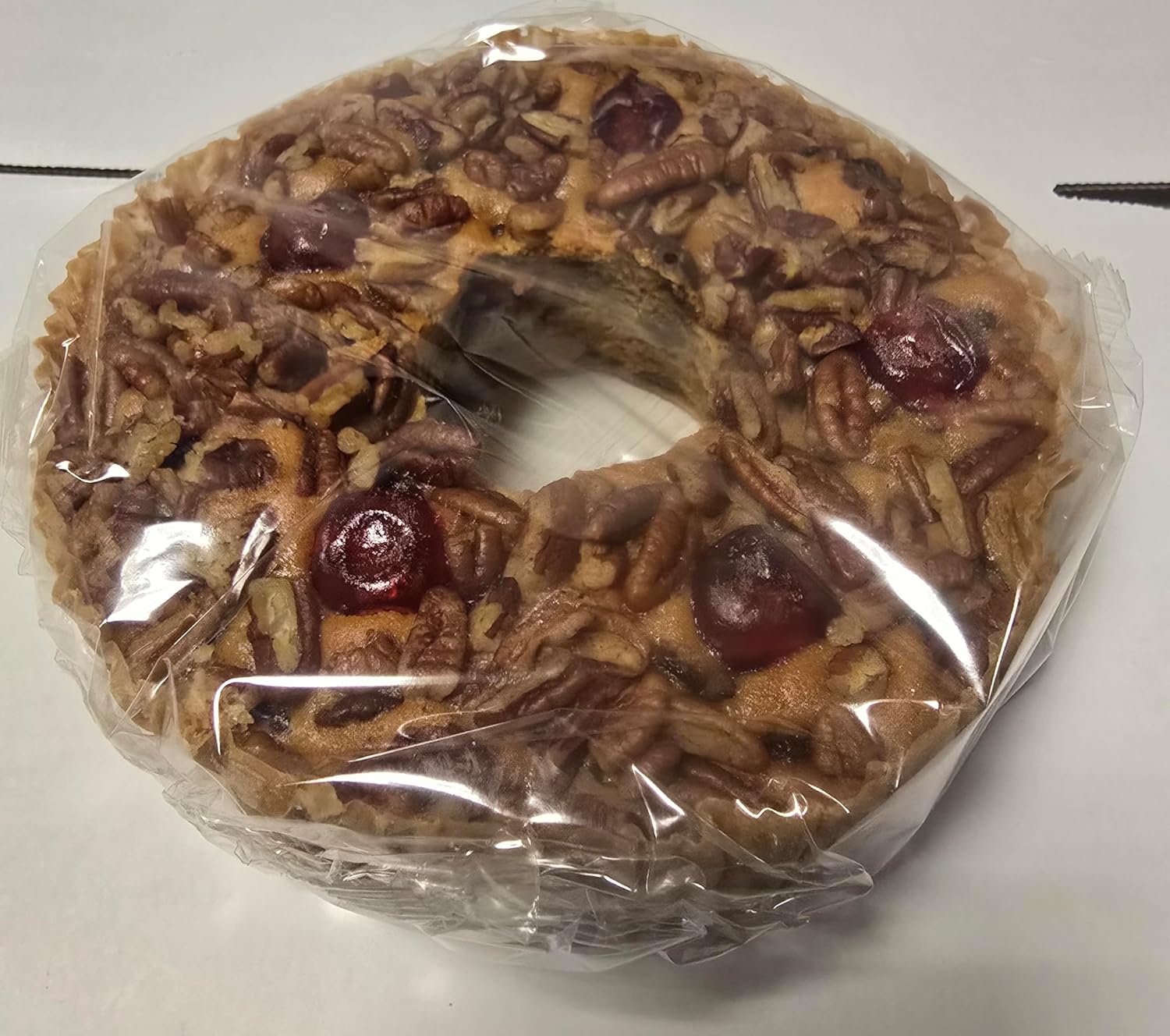 Jane Parker Fruitcake Bourbon & Rum Fruit Cake 3 Pound (48 Ounce) Ring in a Collectible Holiday Tin-Holiday-Christmas Cake-The Best Fruitcake You