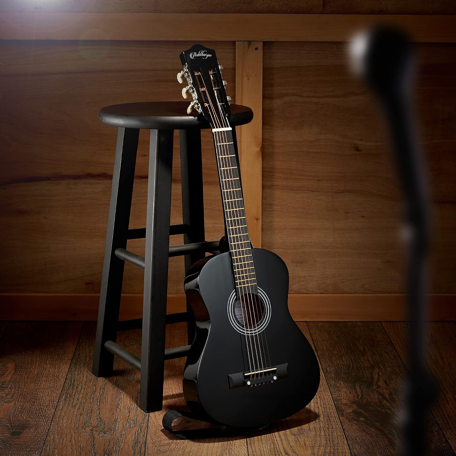 Ashthorpe 38-inch Beginner Acoustic Guitar (Red), Starter Kit with Gig Bag, Extra Strings, Strap, Picks, and Lessons