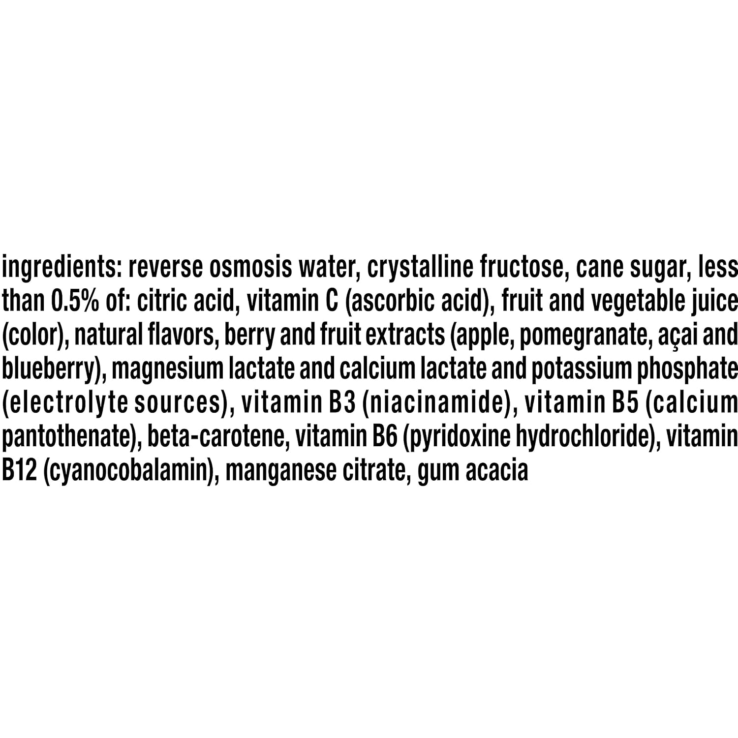 vitaminwater Power-C Dragonfruit Water Beverage, 16.9 fl oz, 6 pack | Bottled, nutrient-enhanced flavored water drink with 90 calories per bottle, antioxidants, and vitamins