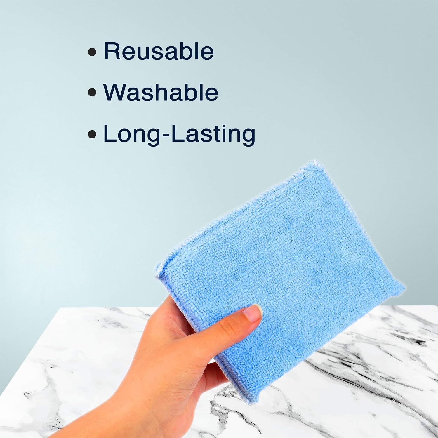 Professional Microfiber Sealer Applicator Pad – The Perfect Tool to Apply Sealer to All Natural Stone and Tile Like Marble, Granite