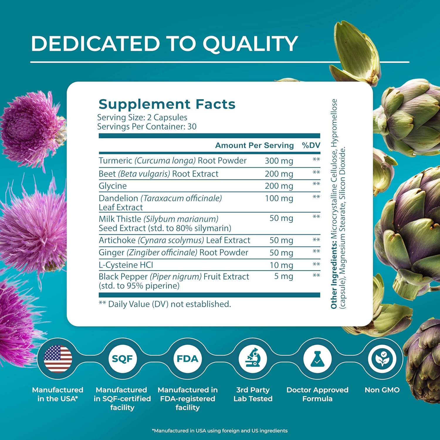 PUREHEALTH RESEARCH Liver Health – Liver Cleanse Detox & Repair Supplement