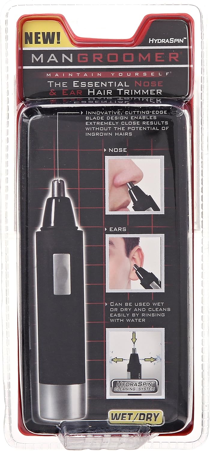 MANGROOMER PRO Essential Nose and Ear Hair Trimmer