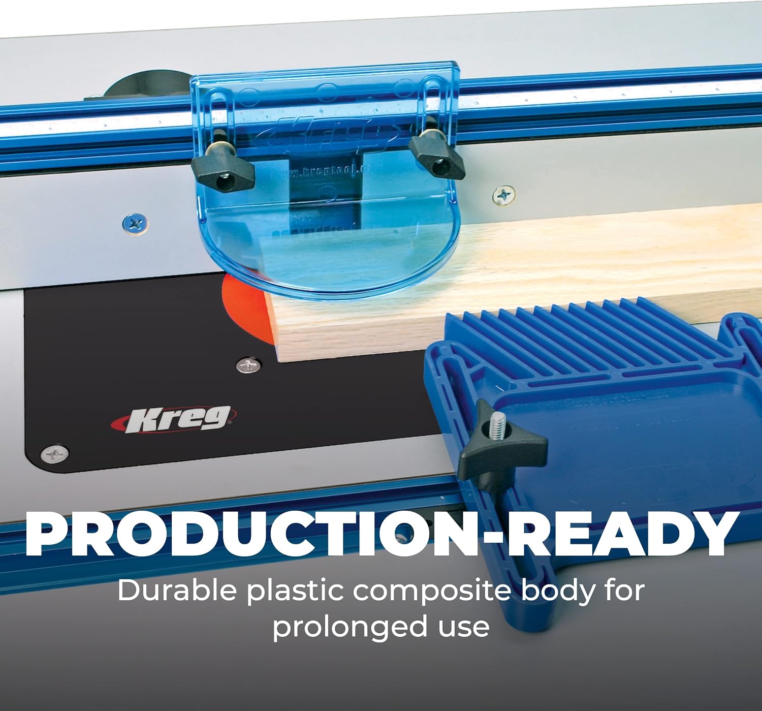 Kreg True-FLEX Featherboard - Adjustable Featherboard - Router Table and Table Saw Safety Tool - PRS3010 - Pack of 1
