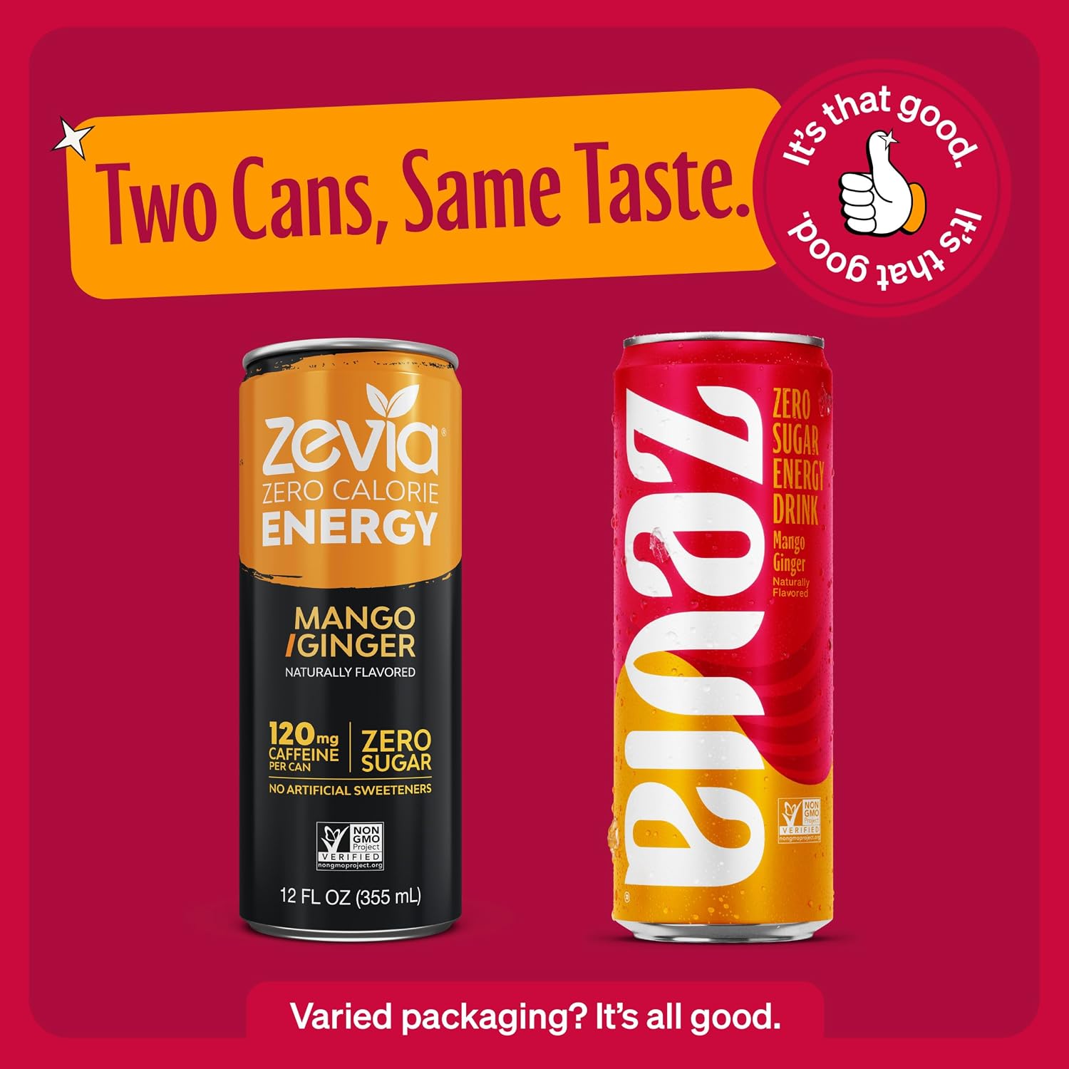 Zevia Zero Sugar Energy Drink, Raspberry Lime, 12 oz Cans (12-Pack) – Naturally Sweetened, Zero Calorie Sugar Free Energy - Non-GMO Project Verified, Gluten-Free, Vegan