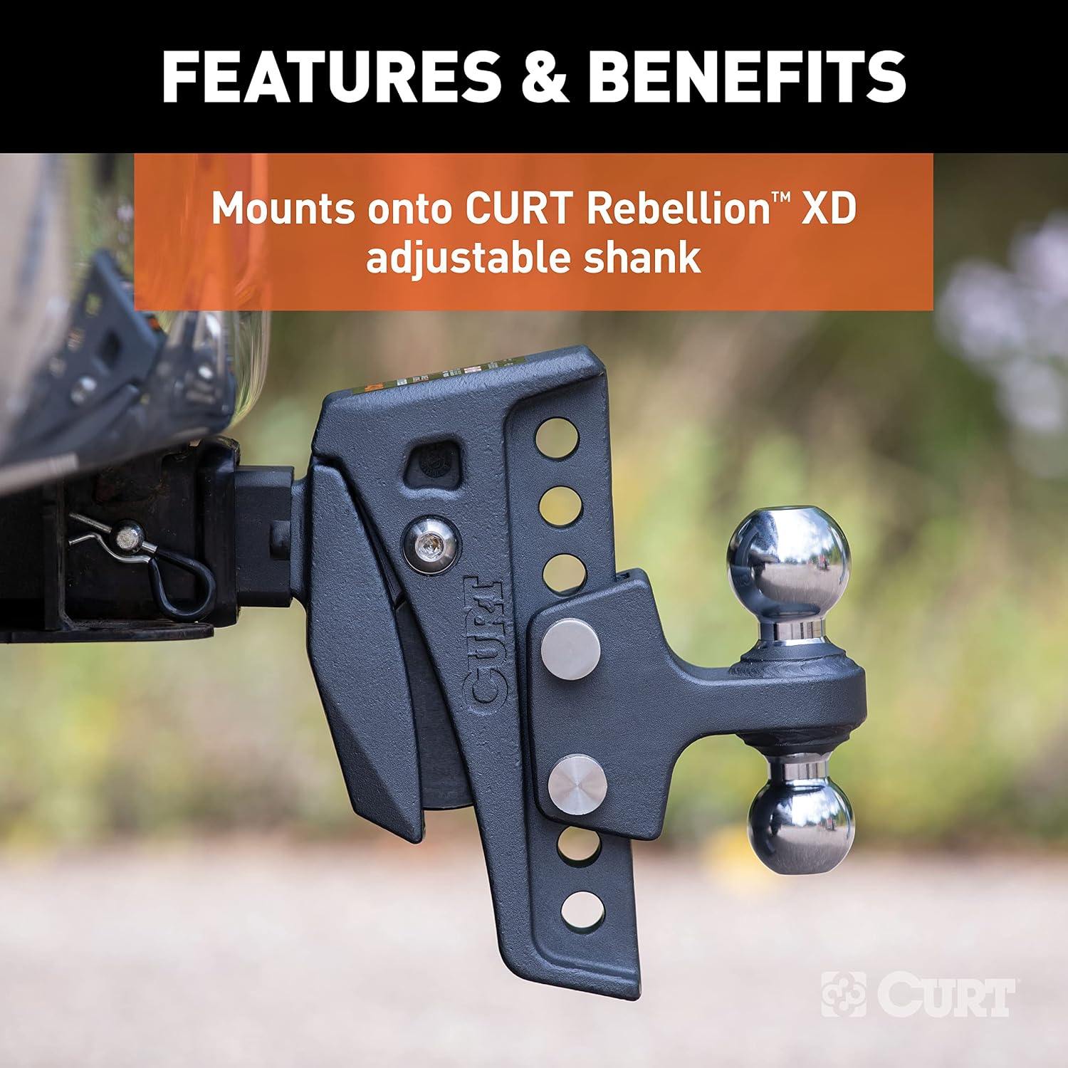 Replacement Rebellion XD Dual Ball, 2" & 2-5/16", Up to 15K