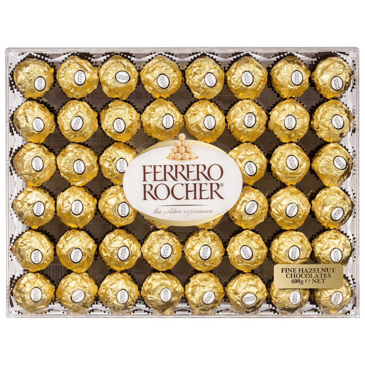 Ferrero Rocher Hazelnut Chocolates Diamond Box 48 Count | Teddy Bear Plush | Valentine Day Premium Gift Bag | Sweetheart Love For Wife Girlfriend