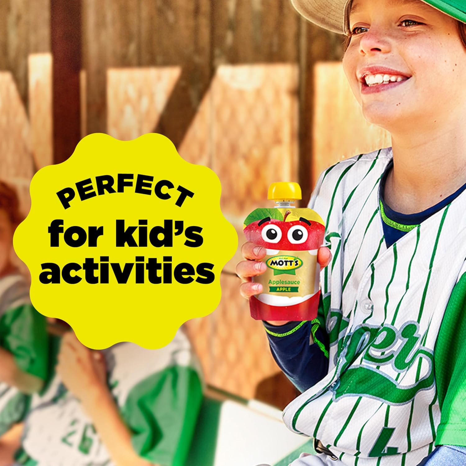 Mott's Original Applesauce, 3.2 Oz Clear Pouches, 48 Count (4 Packs Of 12), No Artificial Flavors, Good Source Of Vitamin C, Nutritious Option For The Whole Family