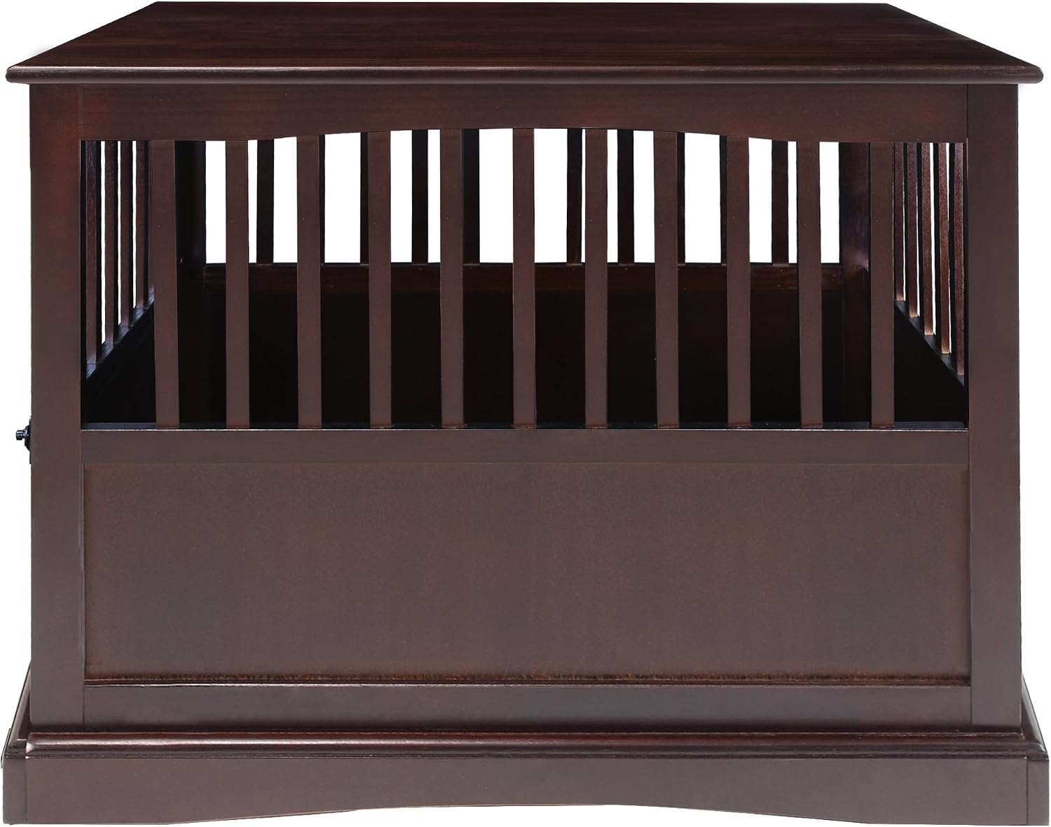 Casual Home Wooden Small Pet Crate, End Table, Espresso,19.5"W x 22.5"D x 22.5"H