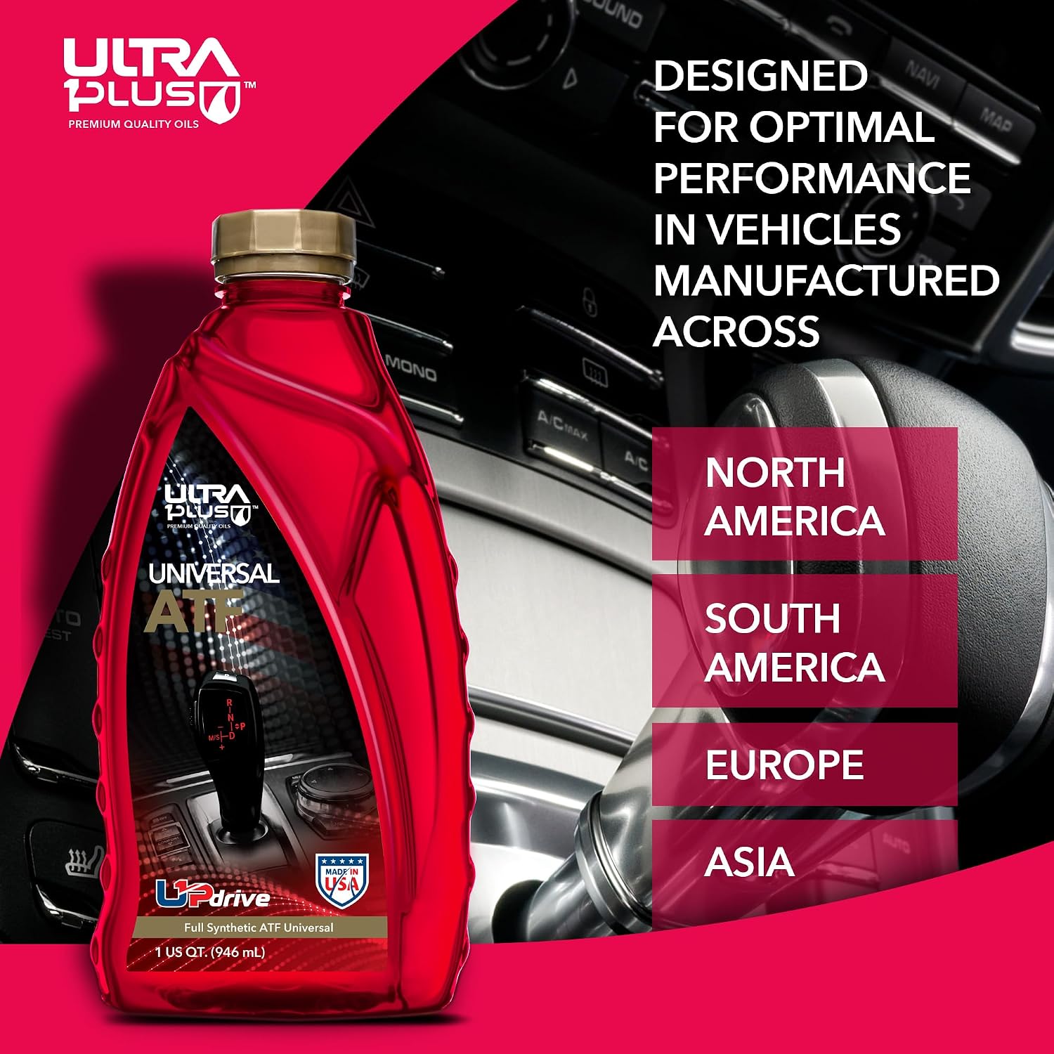 ATF Full Synthetic Automatic Transmission Fluid 5 Gallon Pail