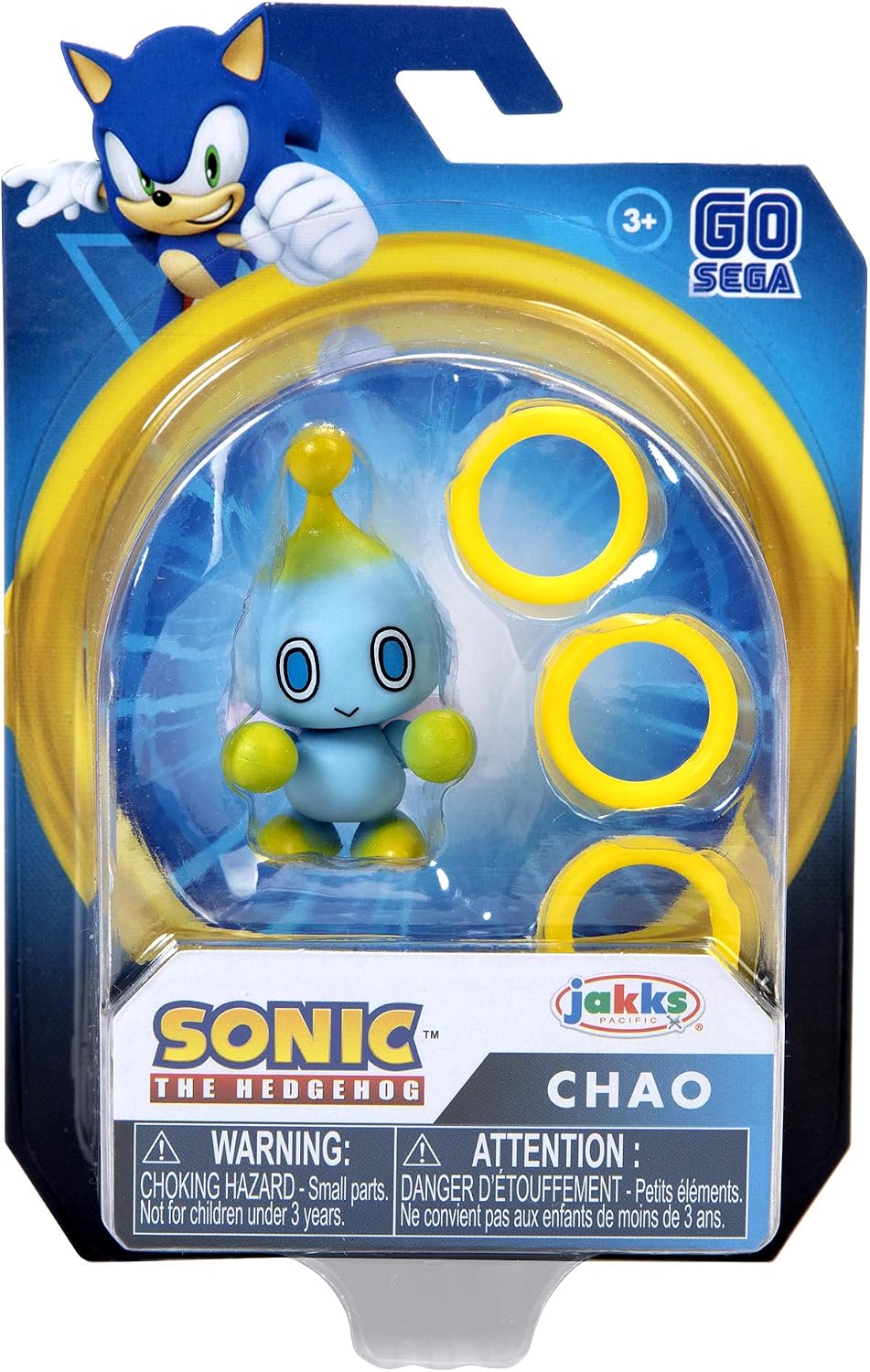 Sonic THE Hedgehog Action Figure 2.5 Inch Chao Collectible Toy Pink