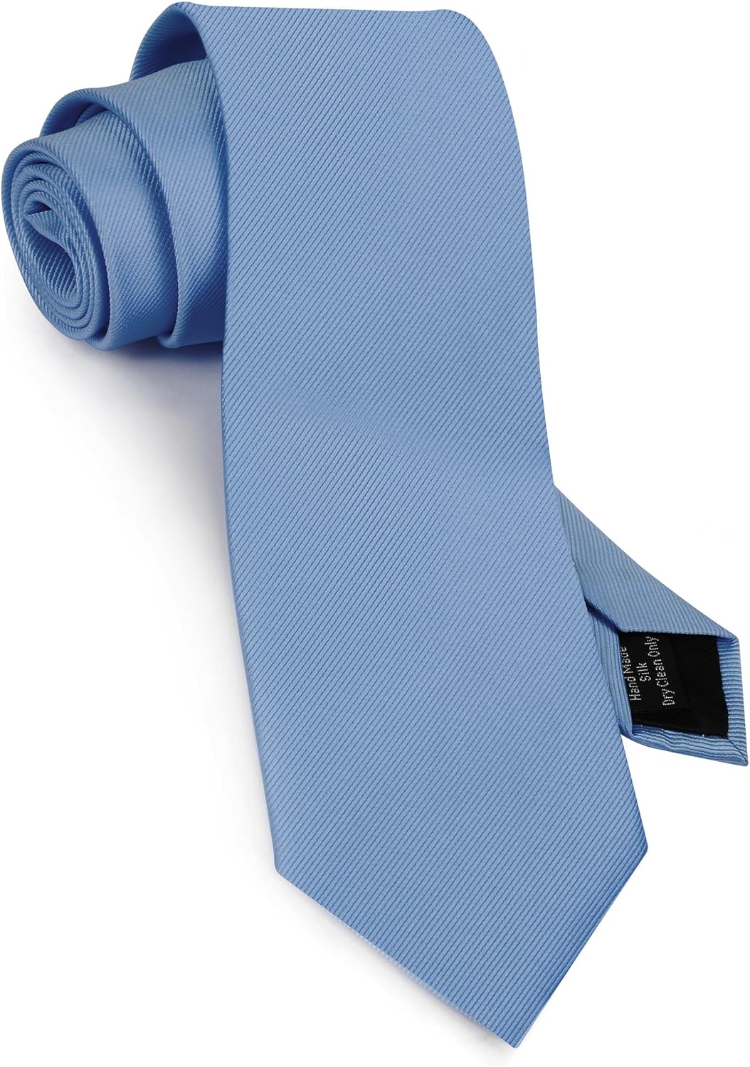 GUSLESON Classic New 3.15"（8cm） Men's Solid Color Necktie Wedding Business Tie + Gift Box