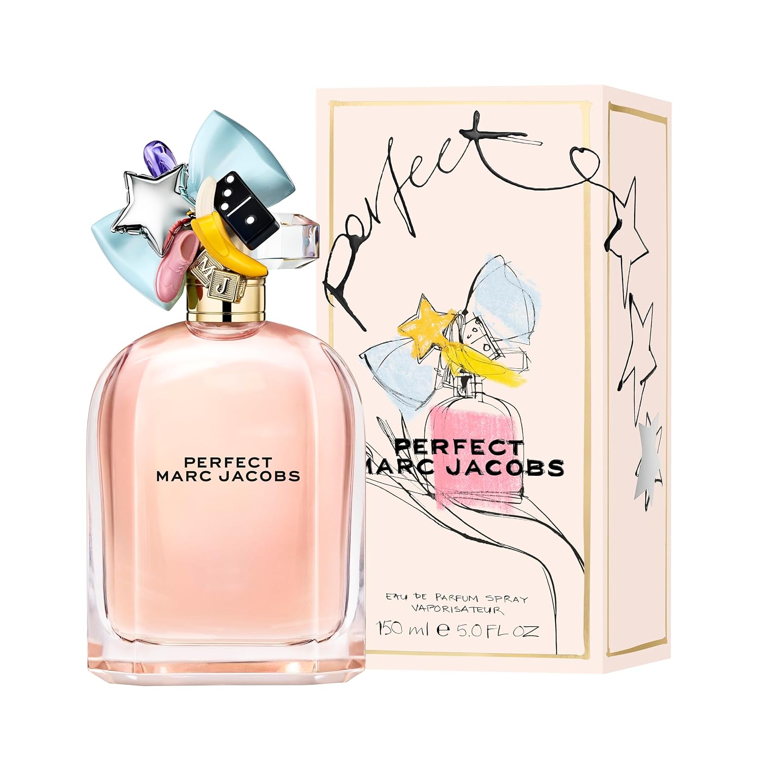 Marc Jacobs Perfect Eau de Parfum – Floral Women's Perfume – With Notes of Rhubarb, Daffodil
