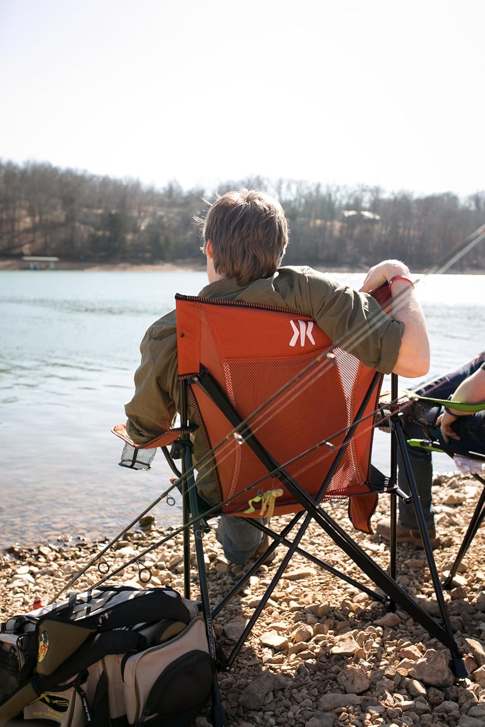 Kijaro Dual Lock Portable Camping Chairs - Enjoy the Outdoors with a Versatile Folding Chair for Sports, Lawn - Dual Lock Feature Locks Position – Hanami Pink