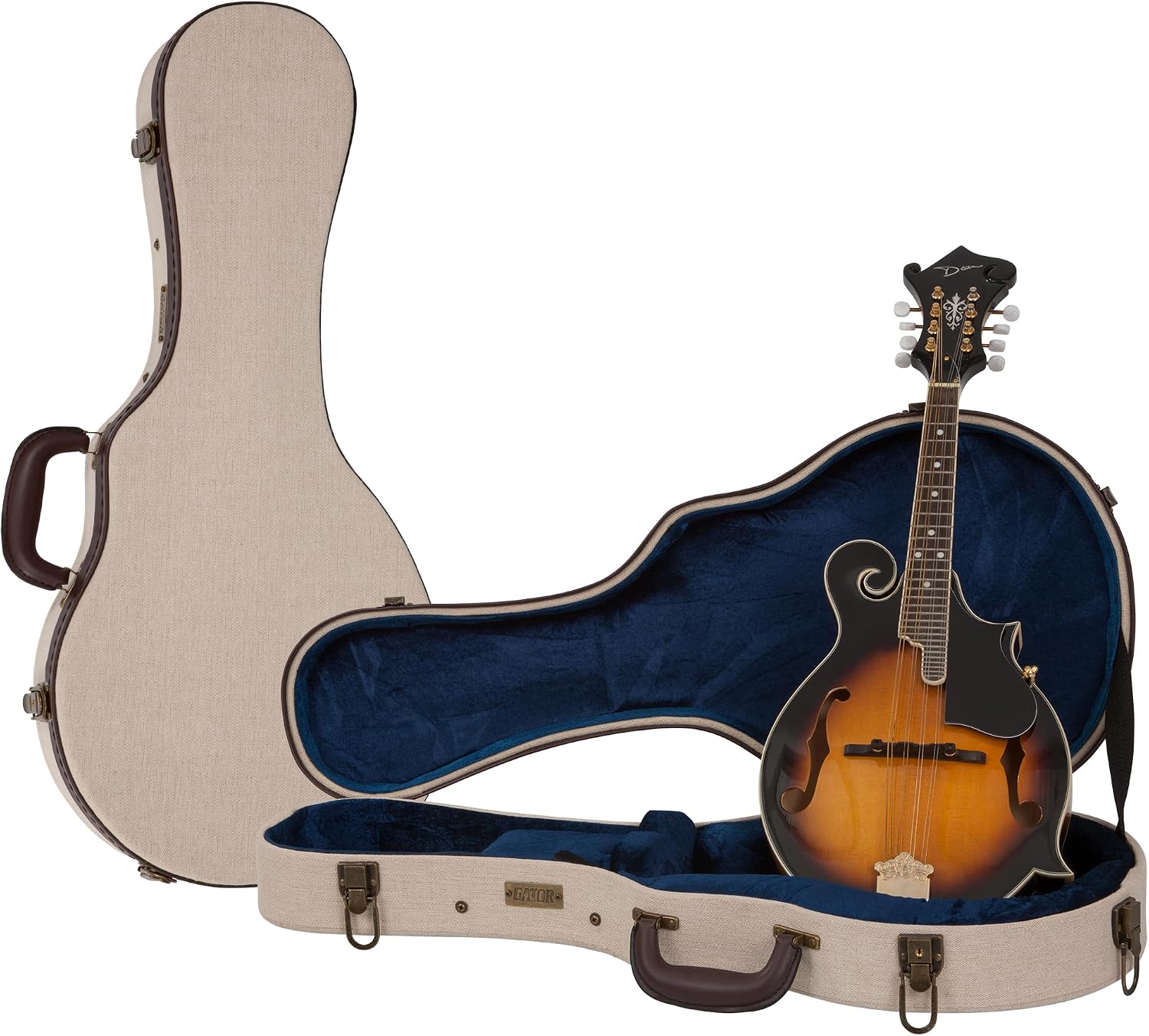 Gator Cases Journeyman Series Deluxe Wood Case for Resonator Style Acoustic Guitars (GW-JW RESO)