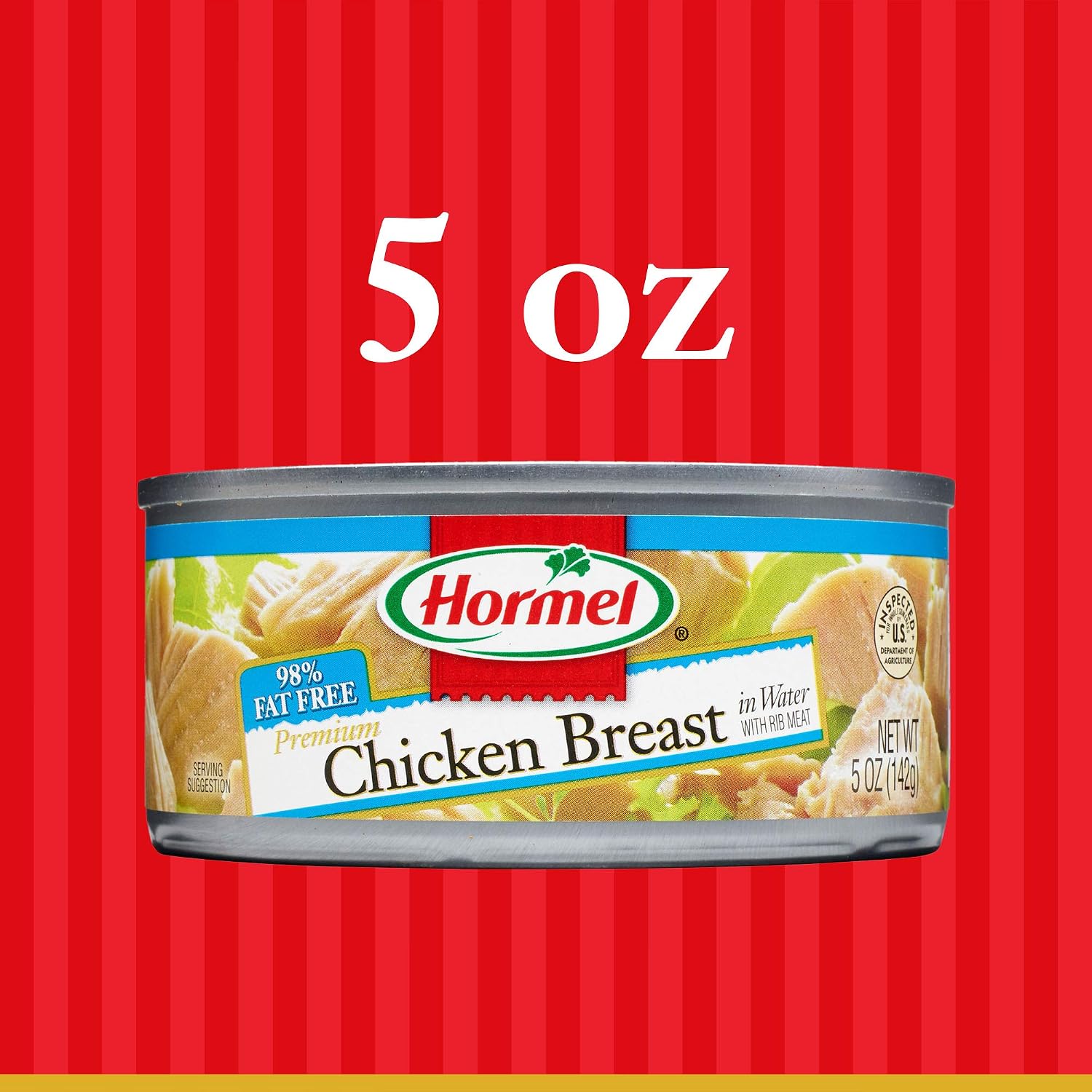 HORMEL Canned Ham, Smoked, 5 Ounce (Pack of 12)