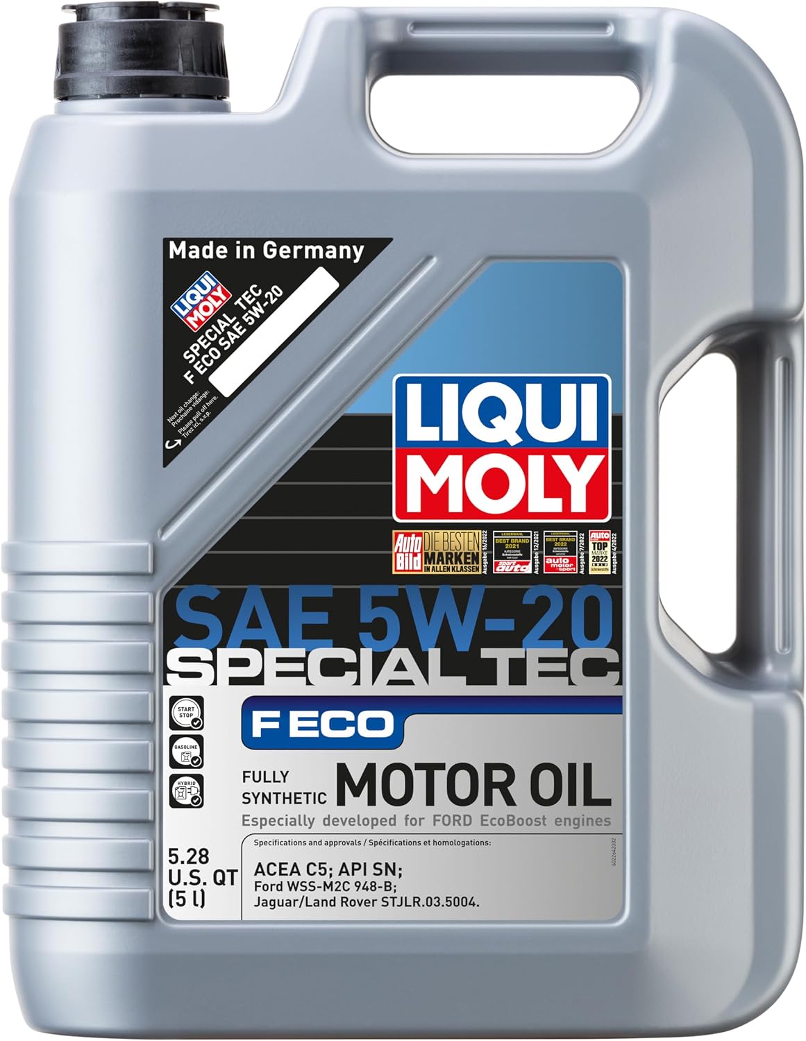 LIQUI MOLY Special Tec F ECO SAE 5W-20 | 5 L | Fully synthetic engine oil | SKU: 2264