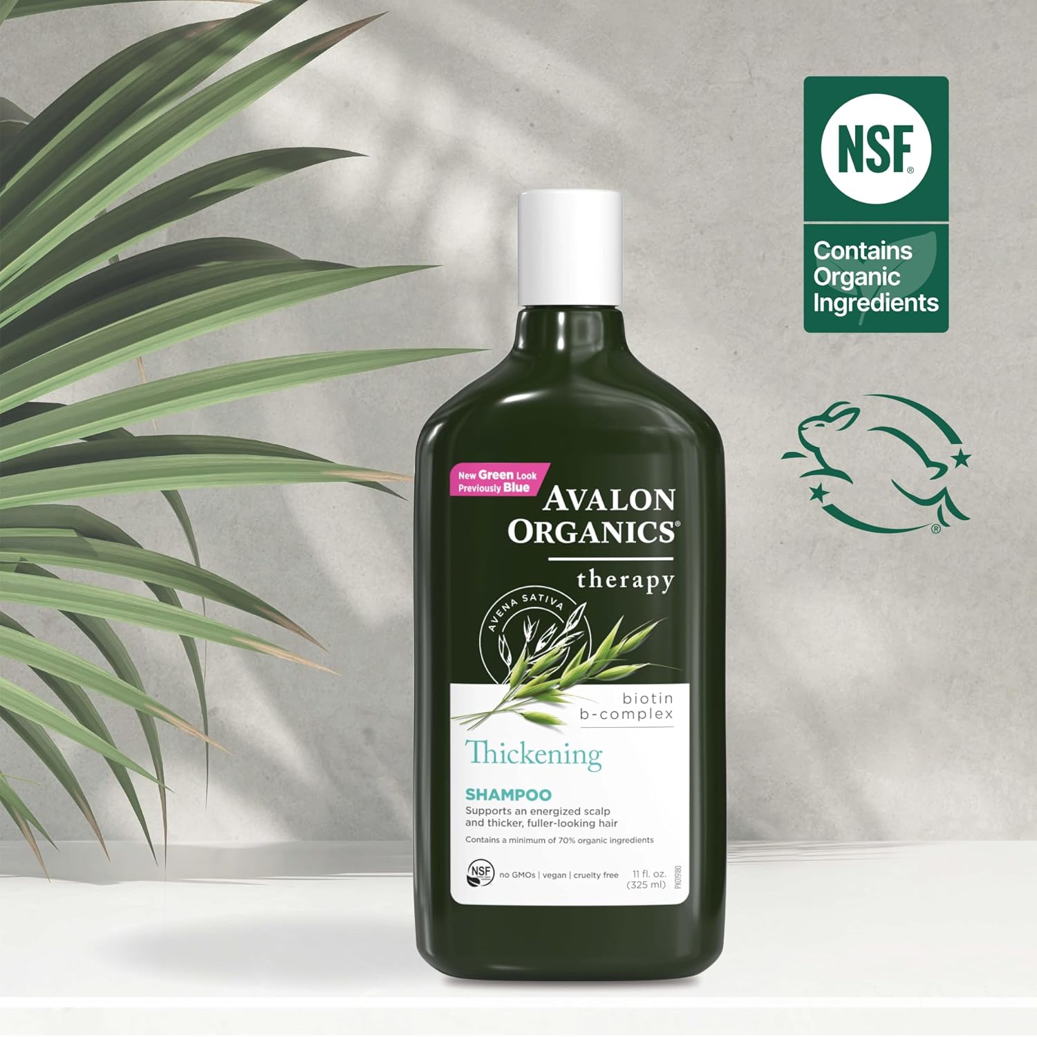 Avalon Organics Therapy Biotin B-Complex Thickening Shampoo, 32 oz
