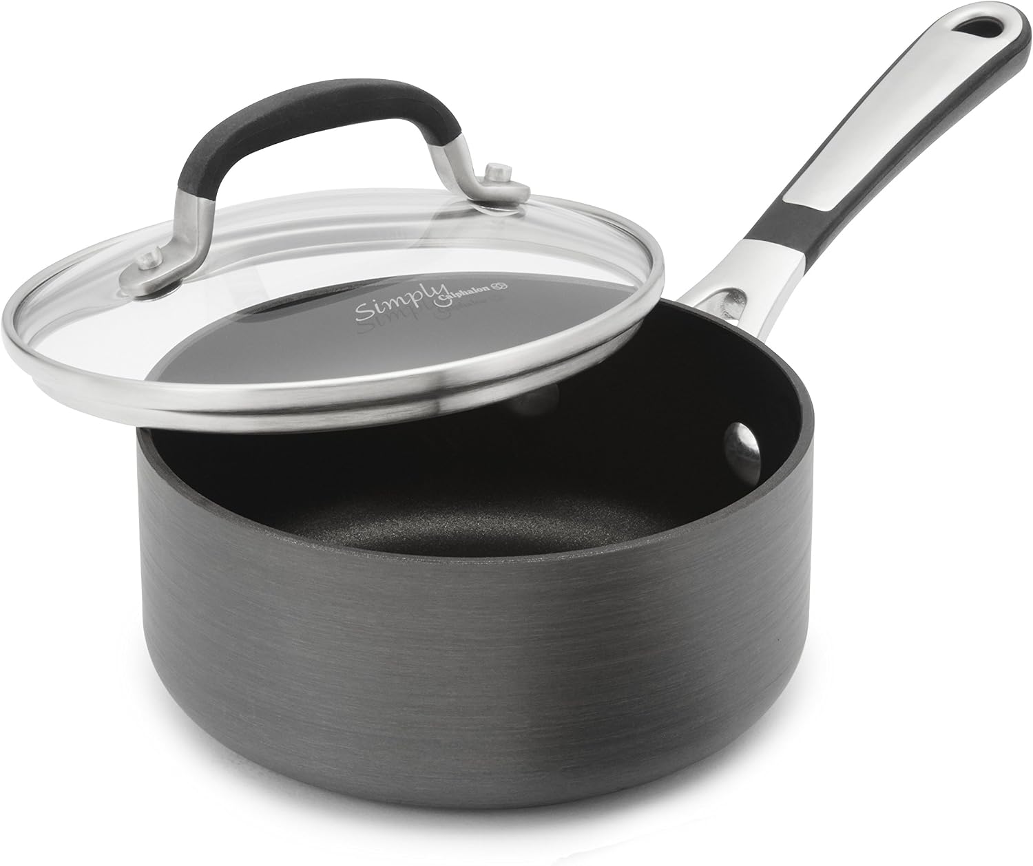 Simply Calphalon Nonstick 1-Quart Sauce Pan