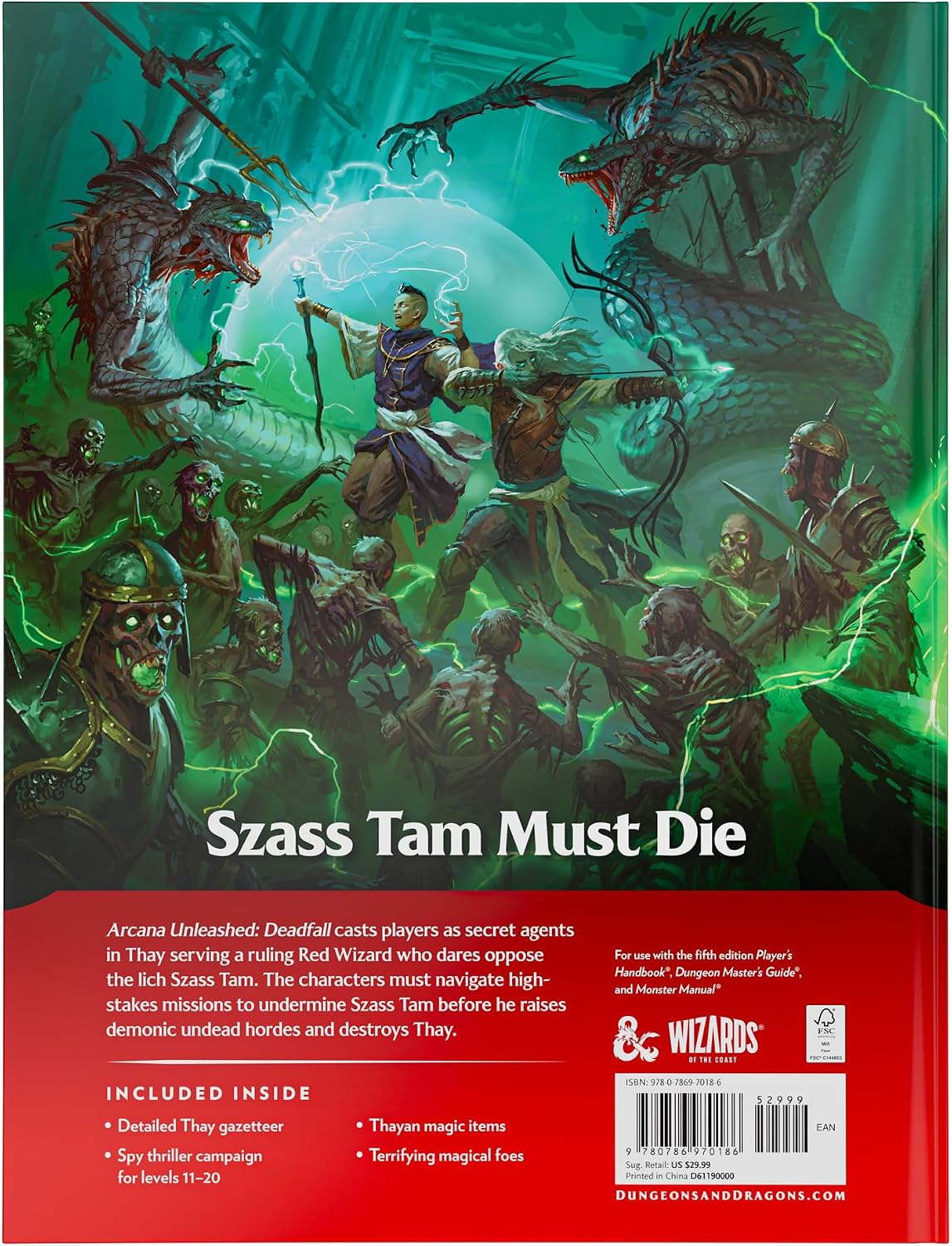 Dungeons & Dragons Arcana Unleashed: Deadfall | D&D Adventure Campaign Book