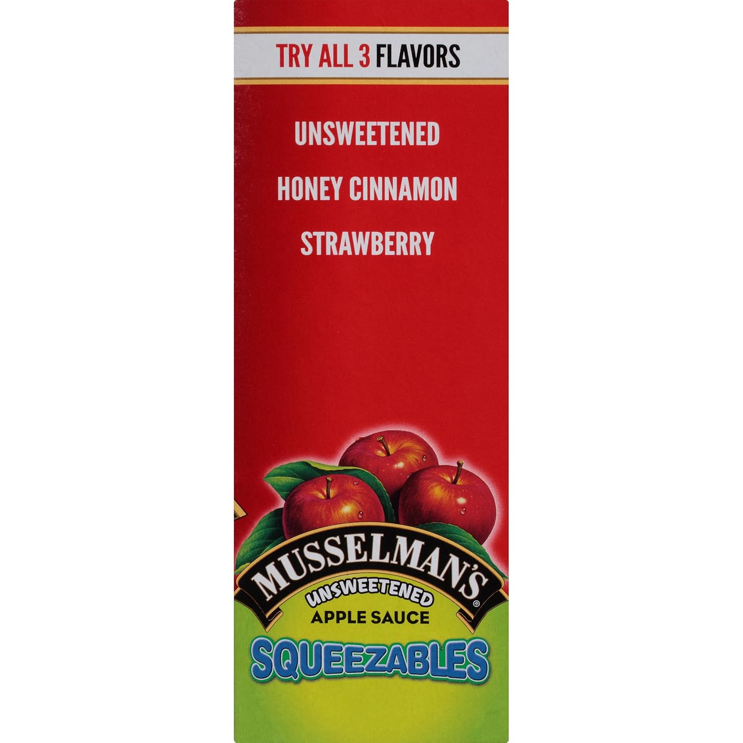 Musselman's Unsweetened Apple Sauce - low calorie, gluten free snack, low sodium, kosher, fat-free, no cholesterol, no high fructuse corn syrup, from 100% fresh American Grown Apples. (24oz x 12)