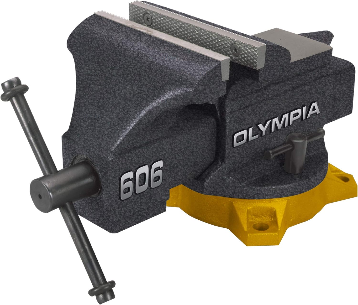 Olympia Tools 38-604 Bench Vise, Workshop Series, 4-Inch, gray