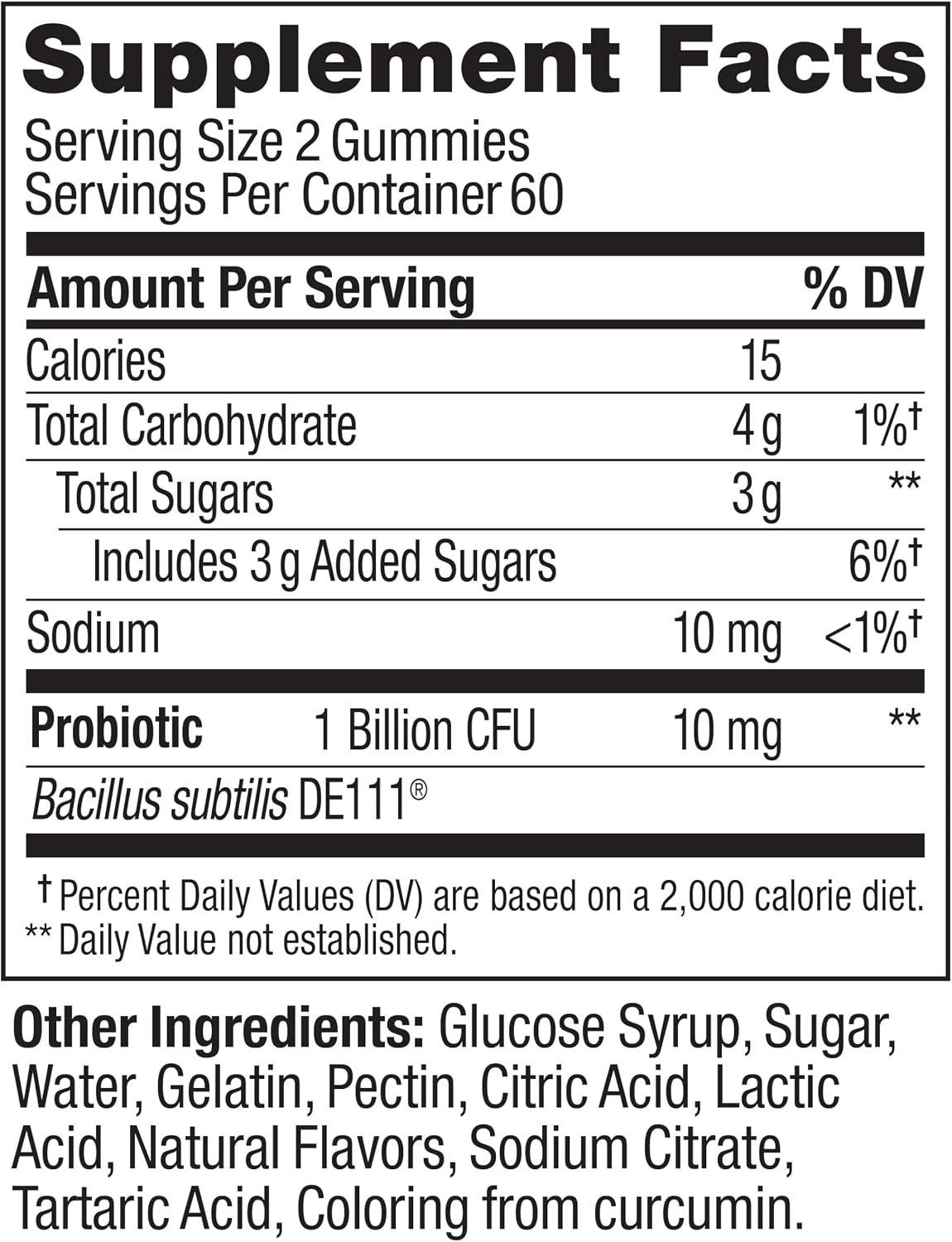 OLLY Probiotic Gummy, Immune System & Digestive Support*, Mango - 50 Count