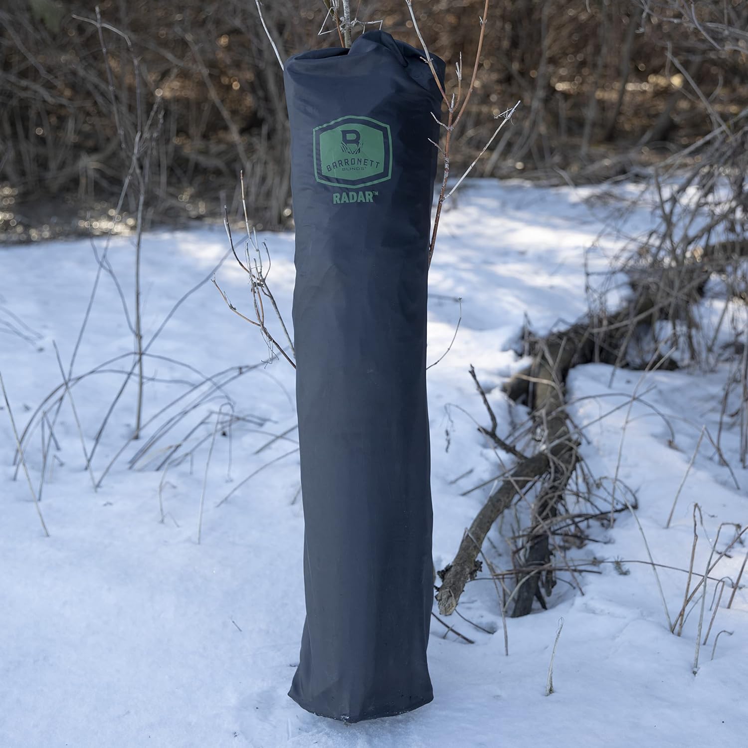 Barronett Blinds Radar Portable Hunting Blind, Pop-Up Hub Blind, Zipperless Windows, Lightweight, 2-Person, 67" x 71" x 71"