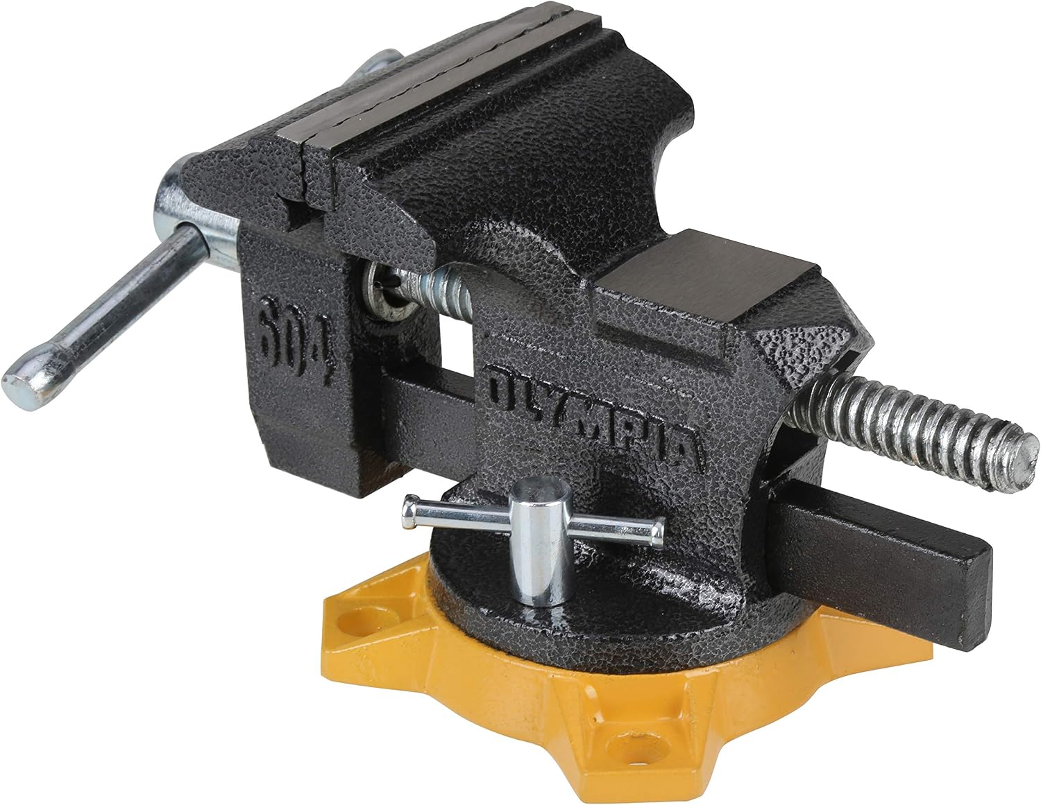 Olympia Tools 38-604 Bench Vise, Workshop Series, 4-Inch, gray