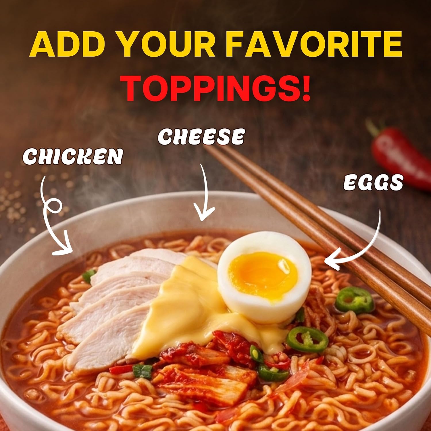 Nongshim HOT & SPICY Noodle Soup, 3.03 Ounce (Pack of 1)