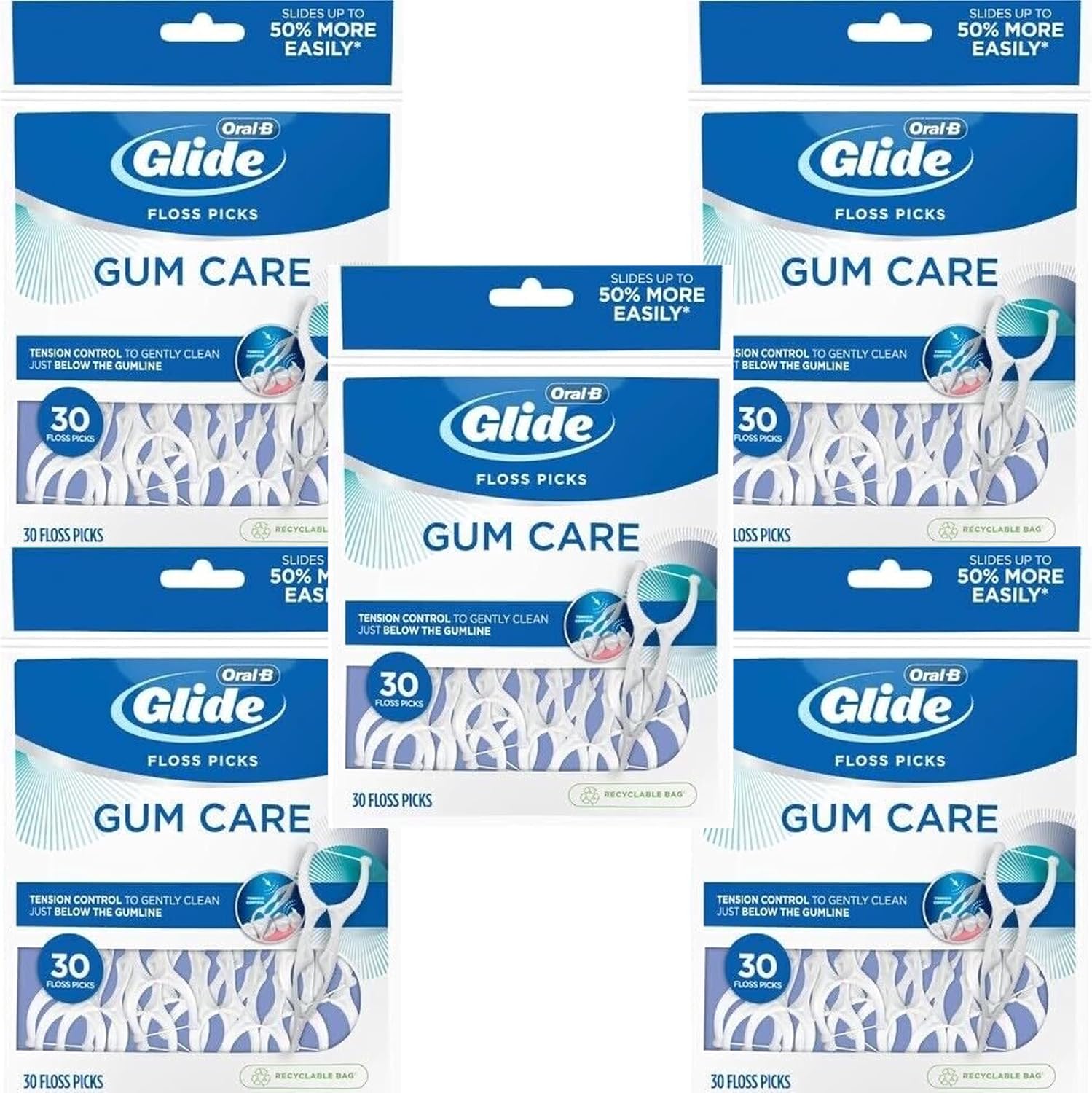 GLIDE - 749931 Glide Pro-Health Advanced Floss Picks 30 Ea (Pack of 12)