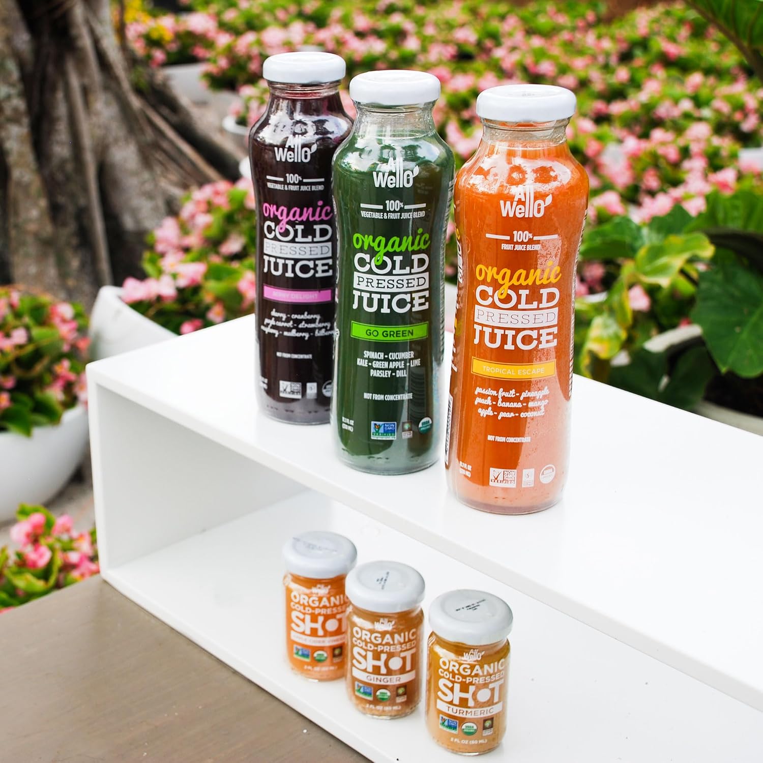 Organic Juice Variety Pack, Cold-Pressed, Non-GMO, 6 Pack