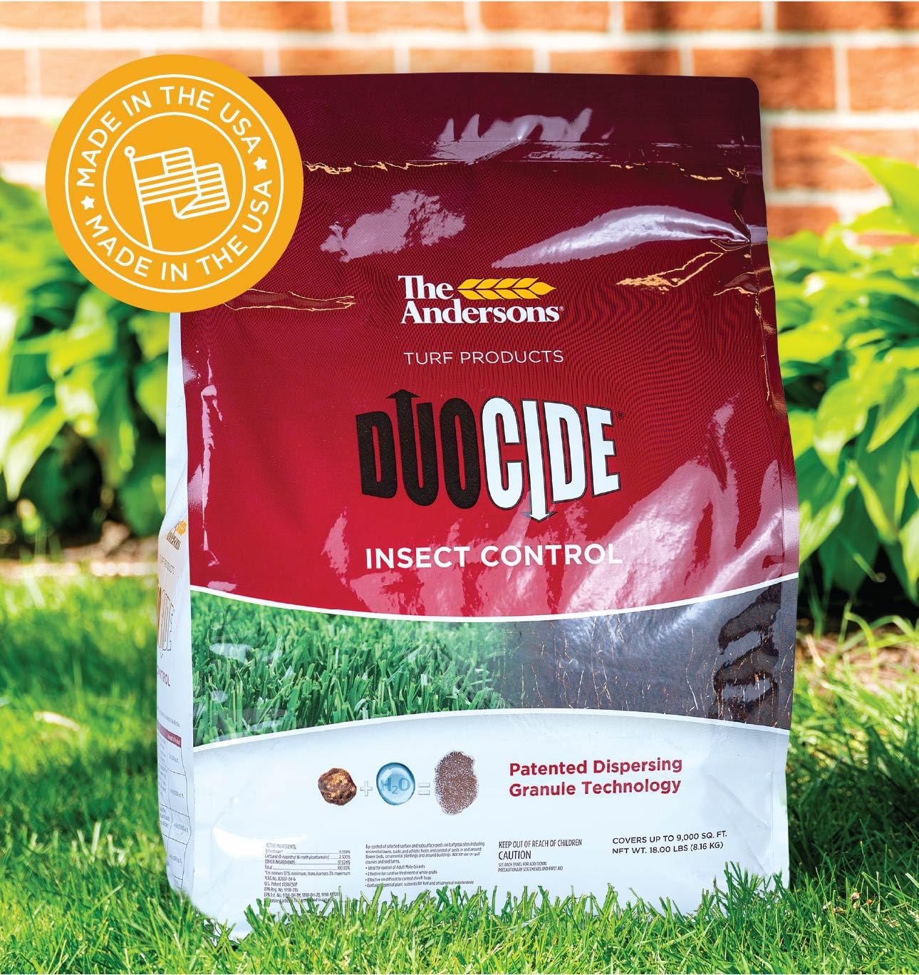 The Andersons DuoCide Professional-Grade Lawn Insect Control - Covers up to 9,000 sq ft (18 lb)