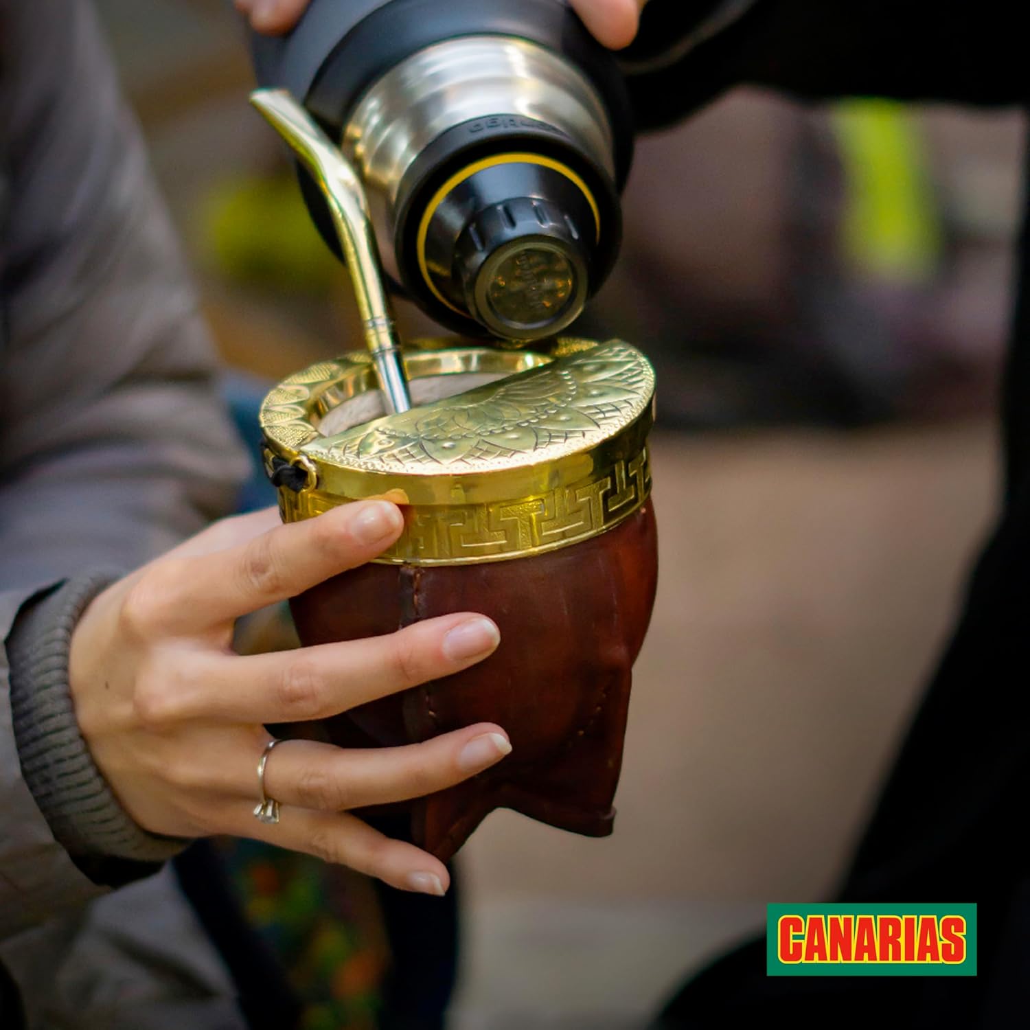 Canarias Yerba Mate Traditional Ground Leaf Tea 500Gr 1.1Lbs | Fine Cut No Stems Rich and full-bodied mate made for gourd and bombilla preparation