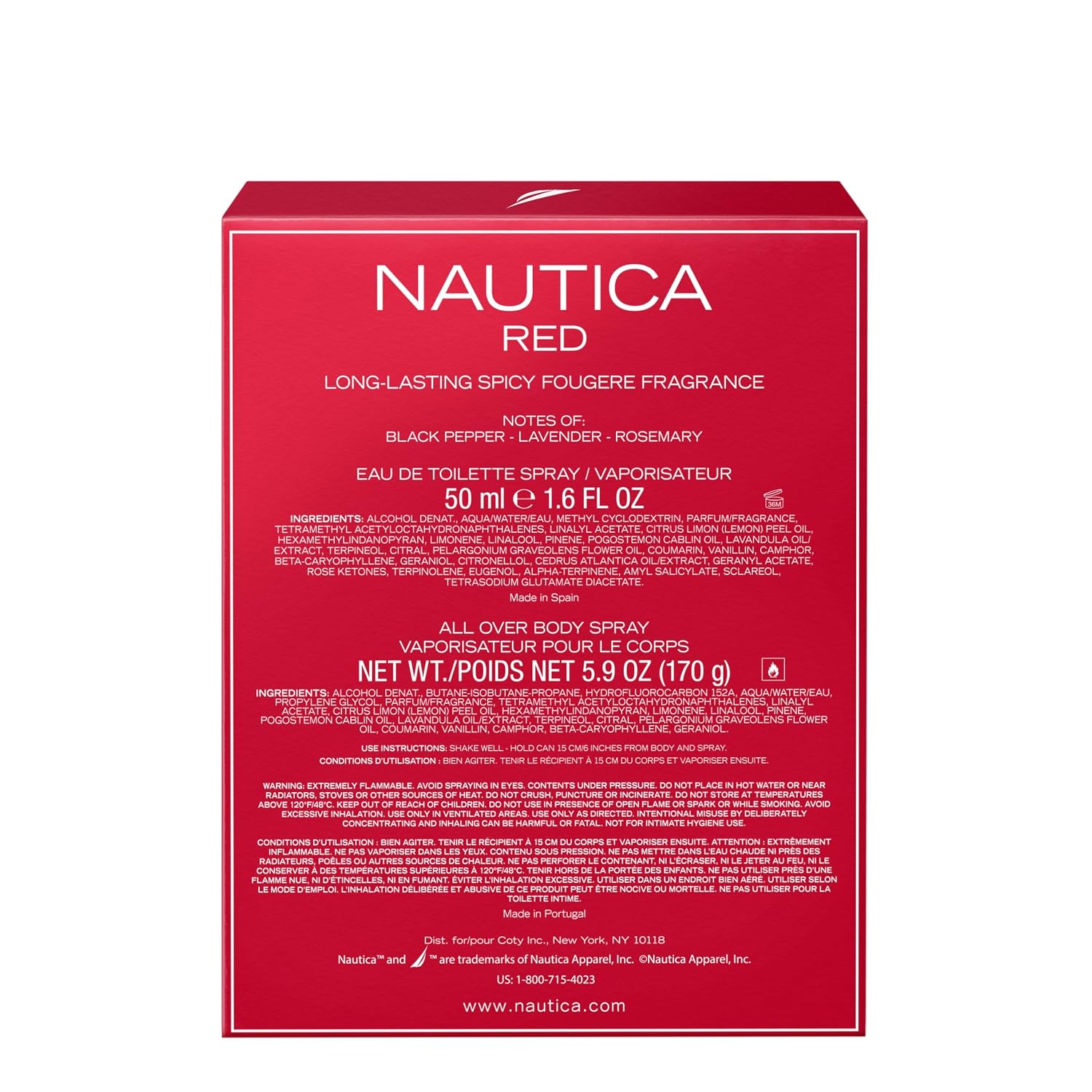 Nautica Blue Eau de Toilette, Men's Fragrance, 3.4 fl oz