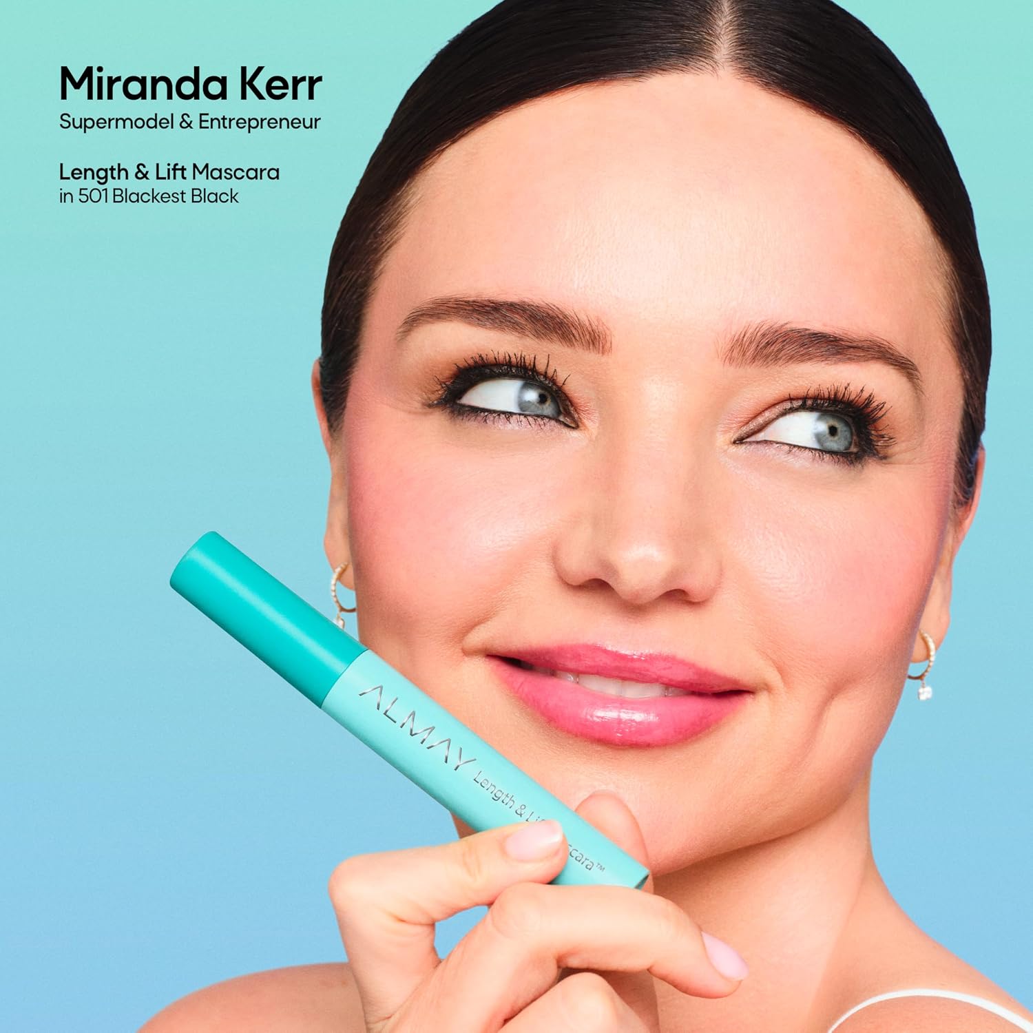 Almay Length & Lift Mascara, 10 Blackest Black, 1 Count