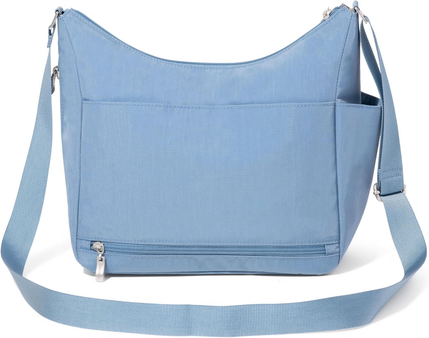 Baggallini womens Everywhere Bagg Crossbody Women 11x9 Lightweight Nylon Hobo Water-resistant Travel Bag W/Rfid