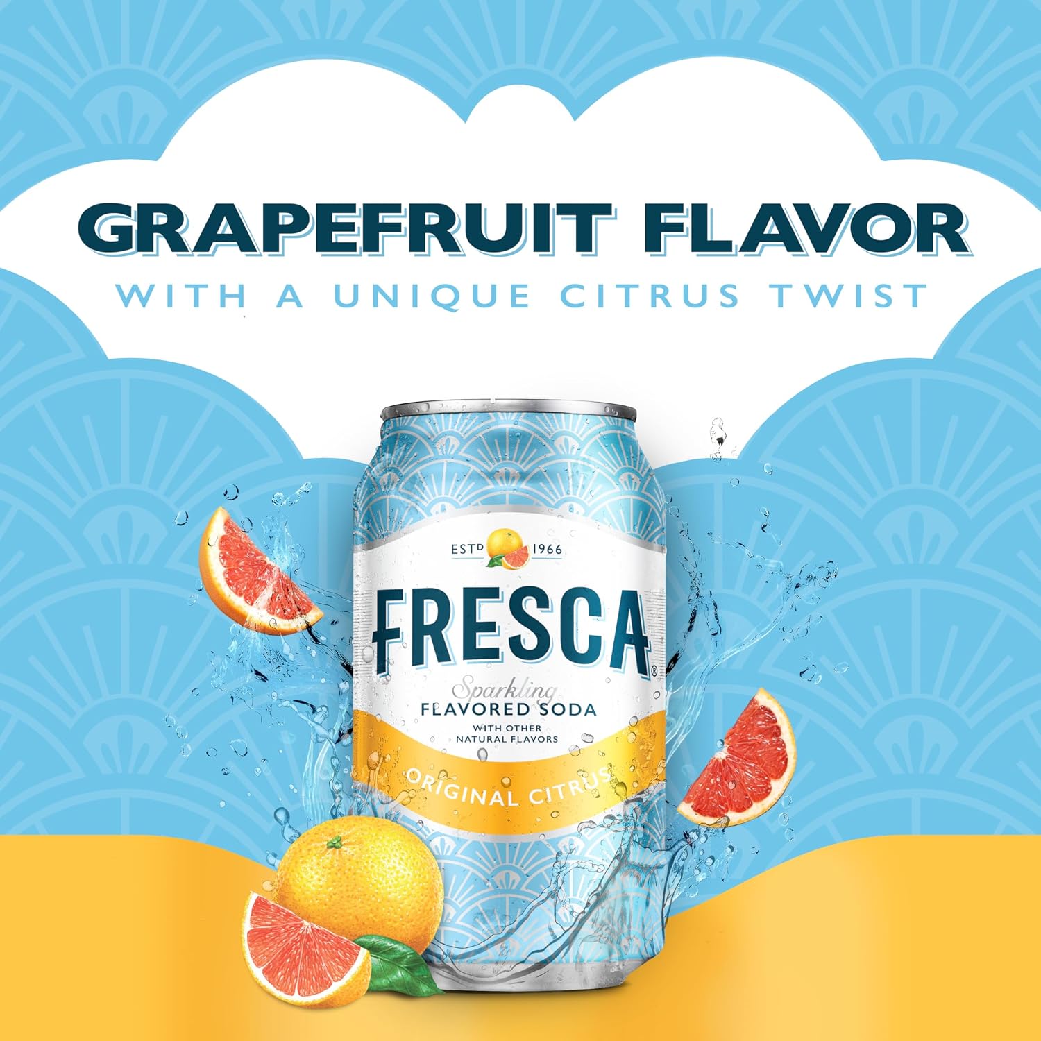 Fresca Citrus Soda, 12 Ounce (Pack of 12).