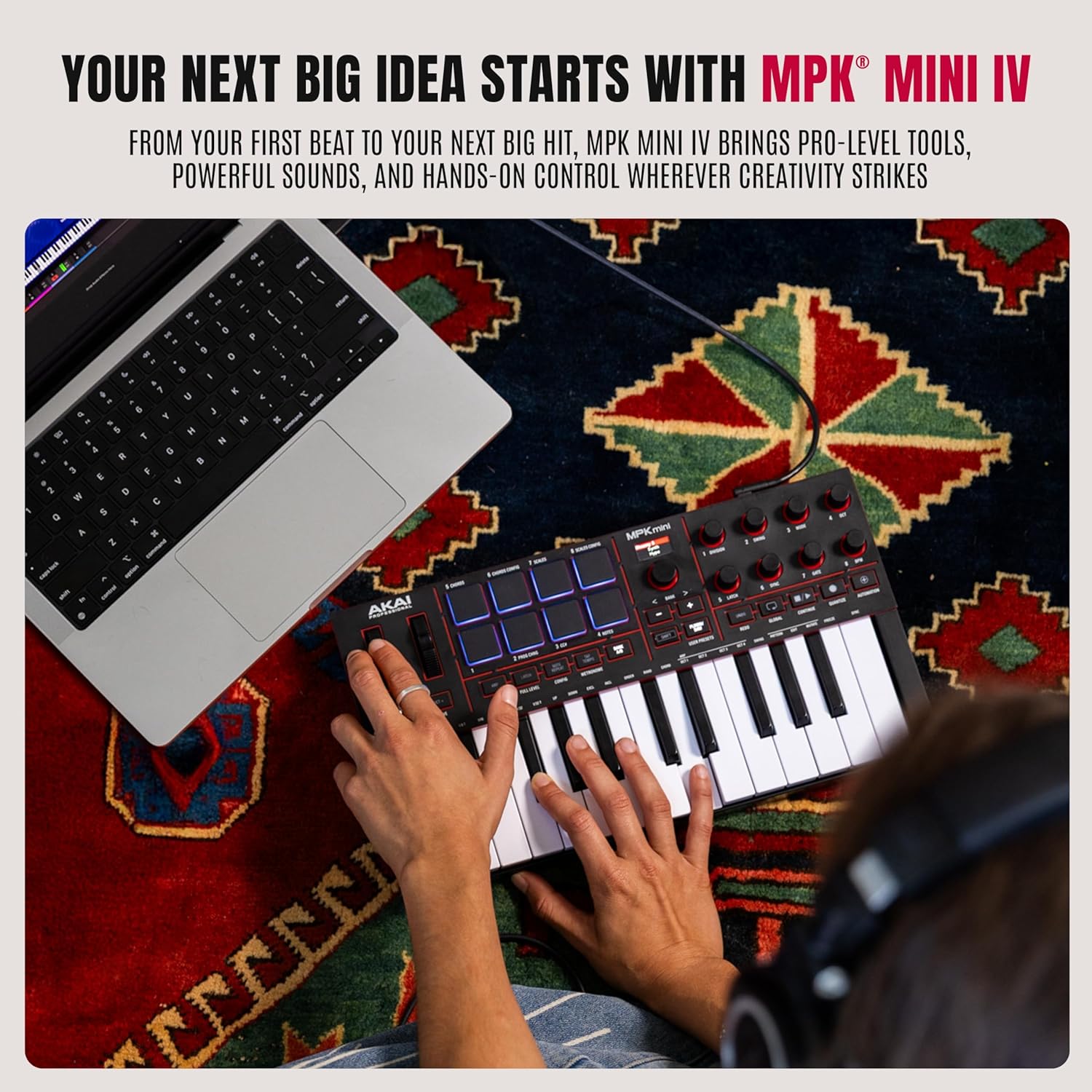 Akai Professional MPK Mini MK3 25-Key USB MIDI Keyboard Controller