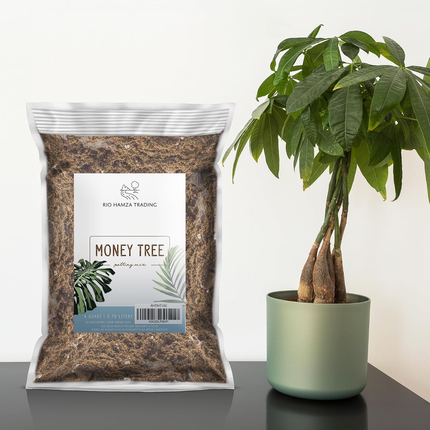 Planting Mix for Plant Propagation (4 Quarts), Hand Blended Soilless Mix for Propagating Plants, House Plants, and More