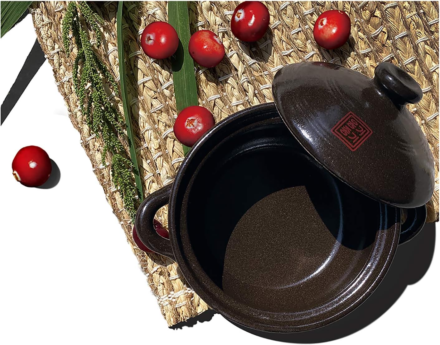 Korean Earthenware Clay Hot Pot (1400ml)
