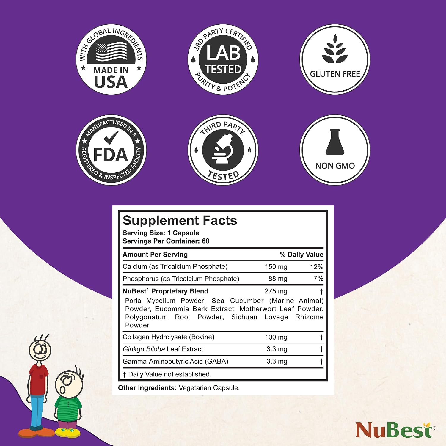 NuBest Tall - Advance Healthy Height Supplement - Grow Taller Naturally