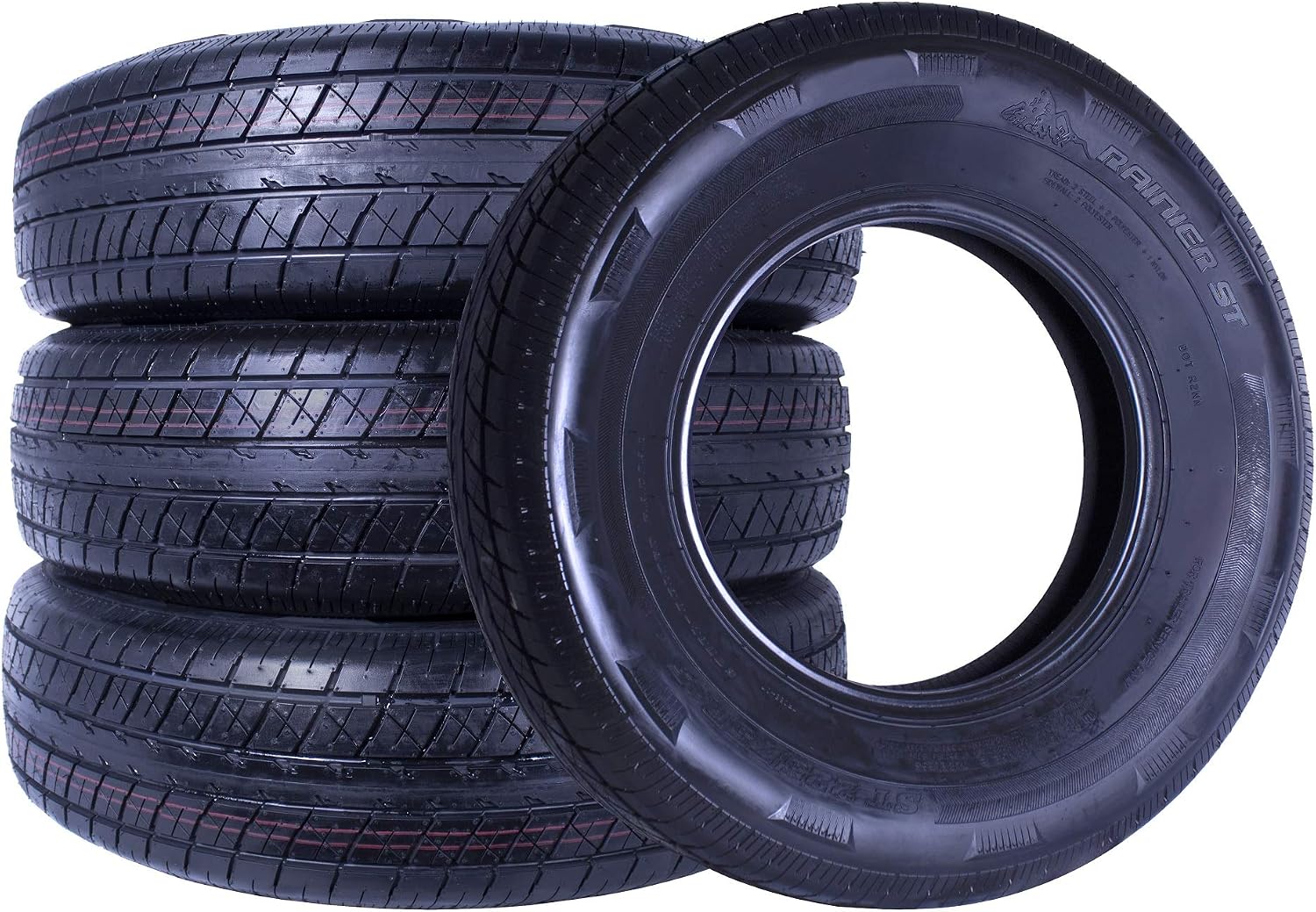 4 x Transeagle ST II ST225/75R15 117/112L All Season E (10 Ply) Tires | Trailer Highway All Season Traction 117/112L Rated E (10 Ply) Radial