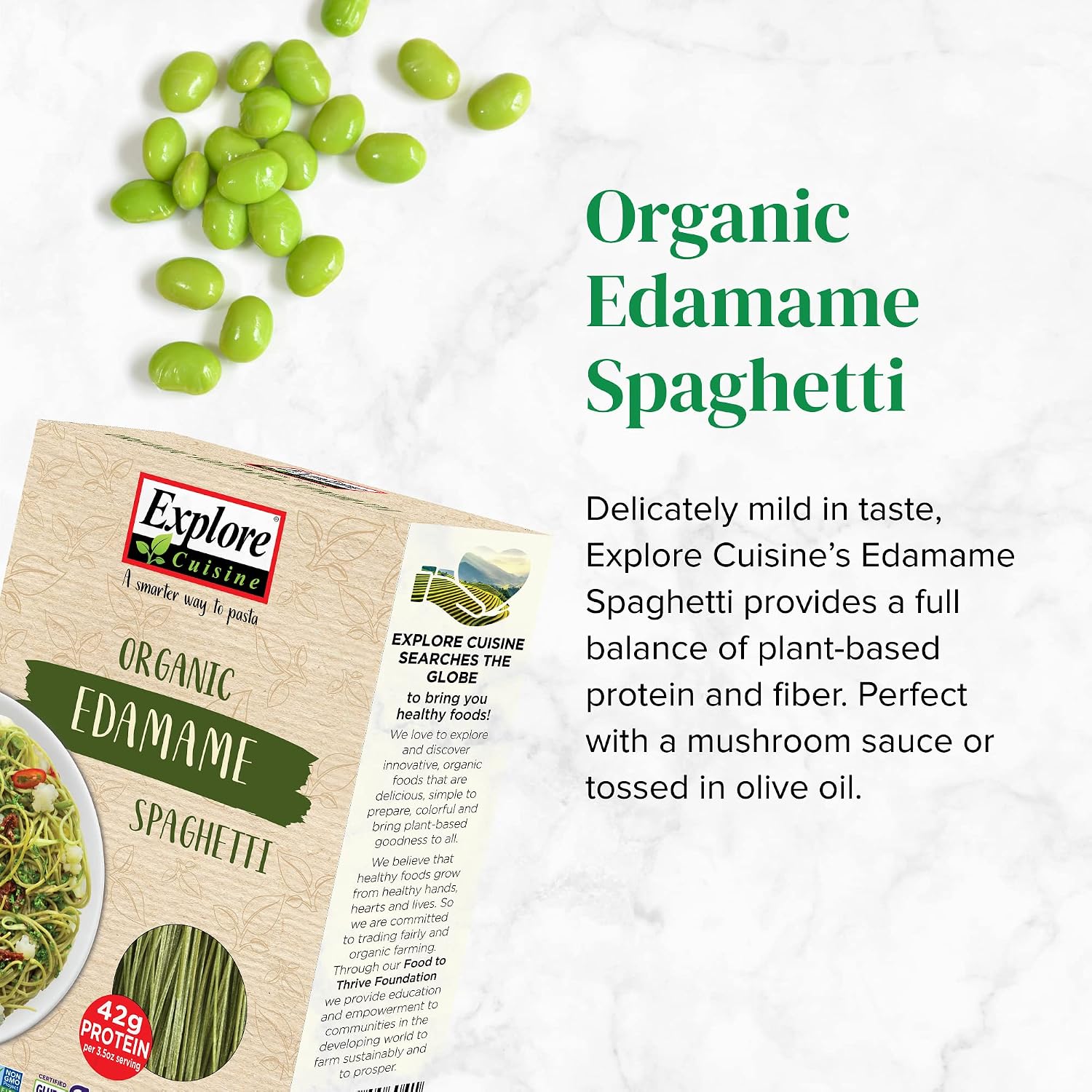 Explore Cuisine Organic Black Bean Spaghetti, 8 Oz
