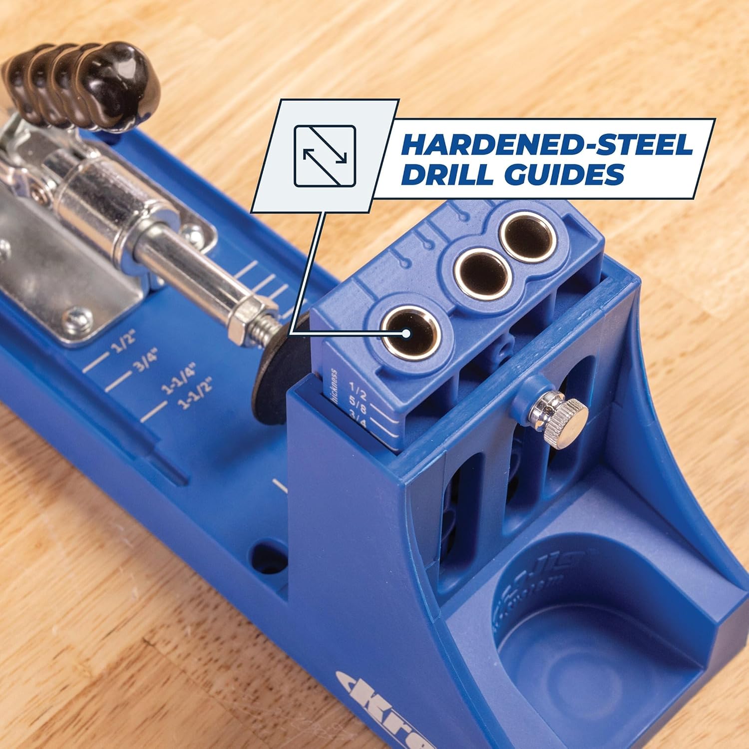 Kreg K4 System - With R3 Jig, Drilling Guide & Dust Collection - Adjustable