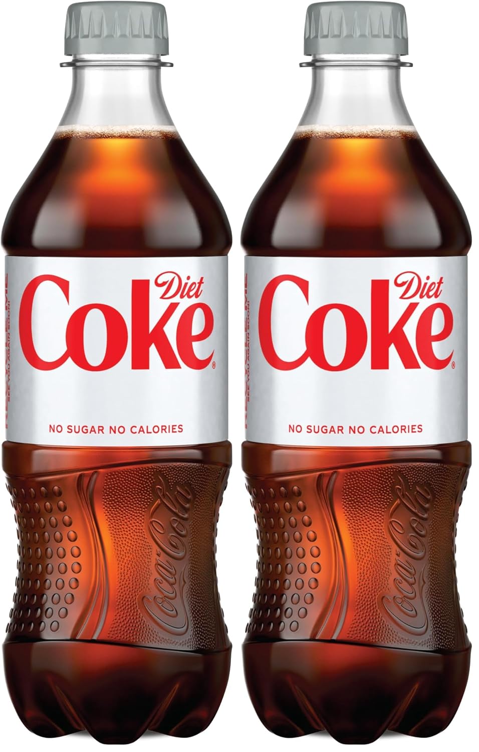 Diet Coke Soda Soft Drink Bottles, 12 fl oz, 8 Pack | No sugar, no calories, 46 mg caffeine per bottle